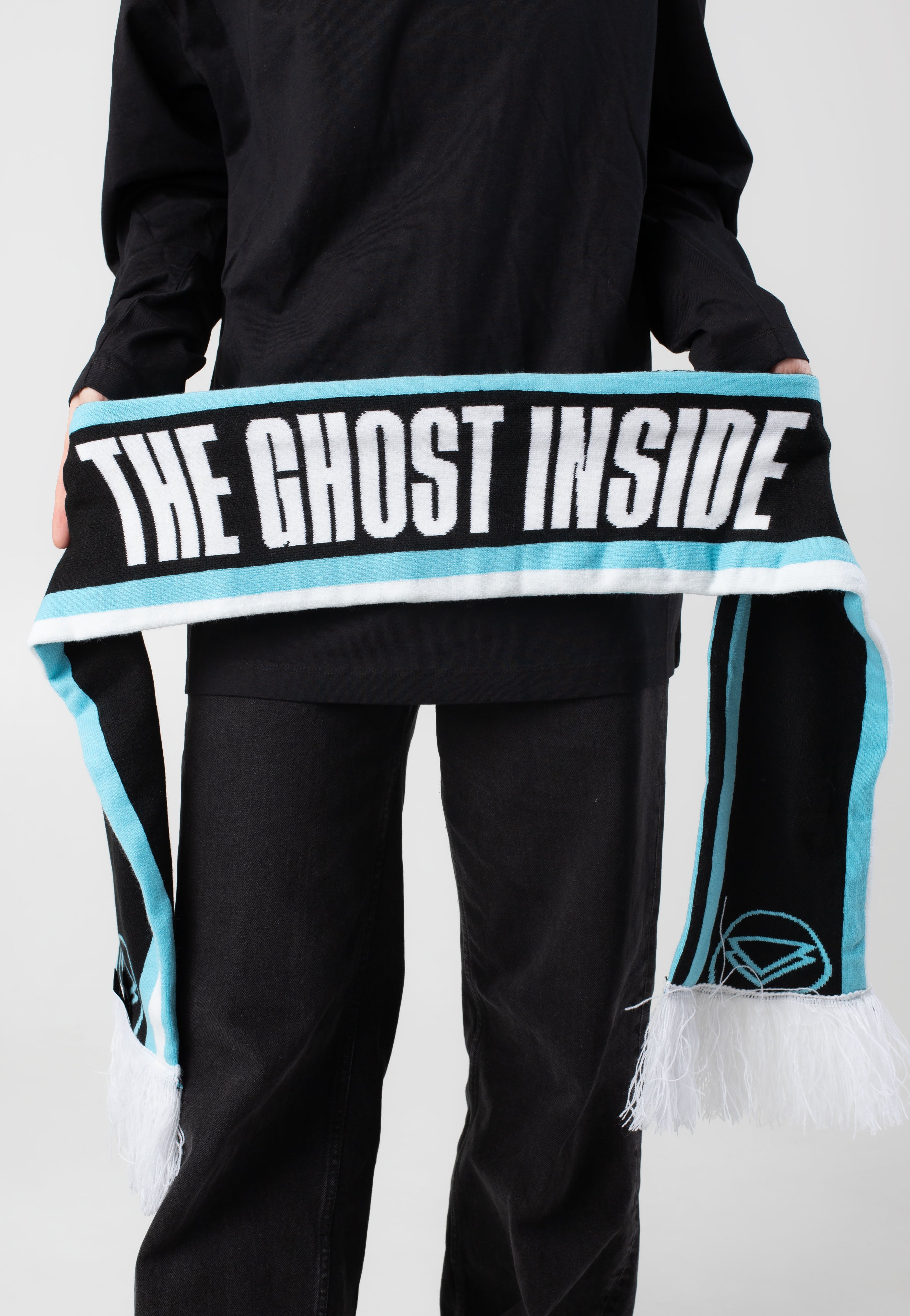 The Ghost Inside - Searching for Solace Winter Knit - Scarf | Neutral-Image