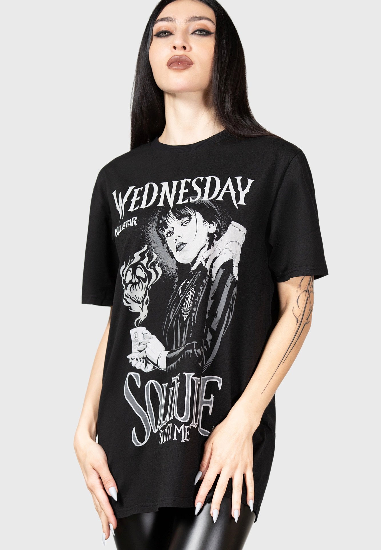 Killstar & Wednesday - Sharp Edged - T-Shirt | Women-Image