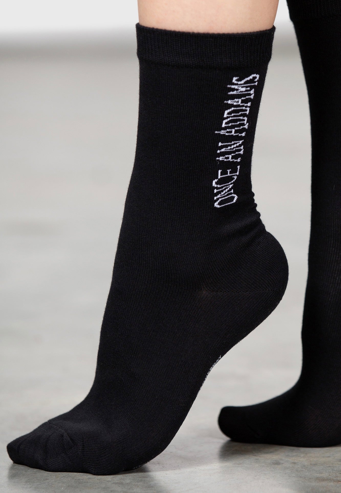 Killstar & Wednesday - Sharpen Hatchets Ankle - Socks | Neutral-Image