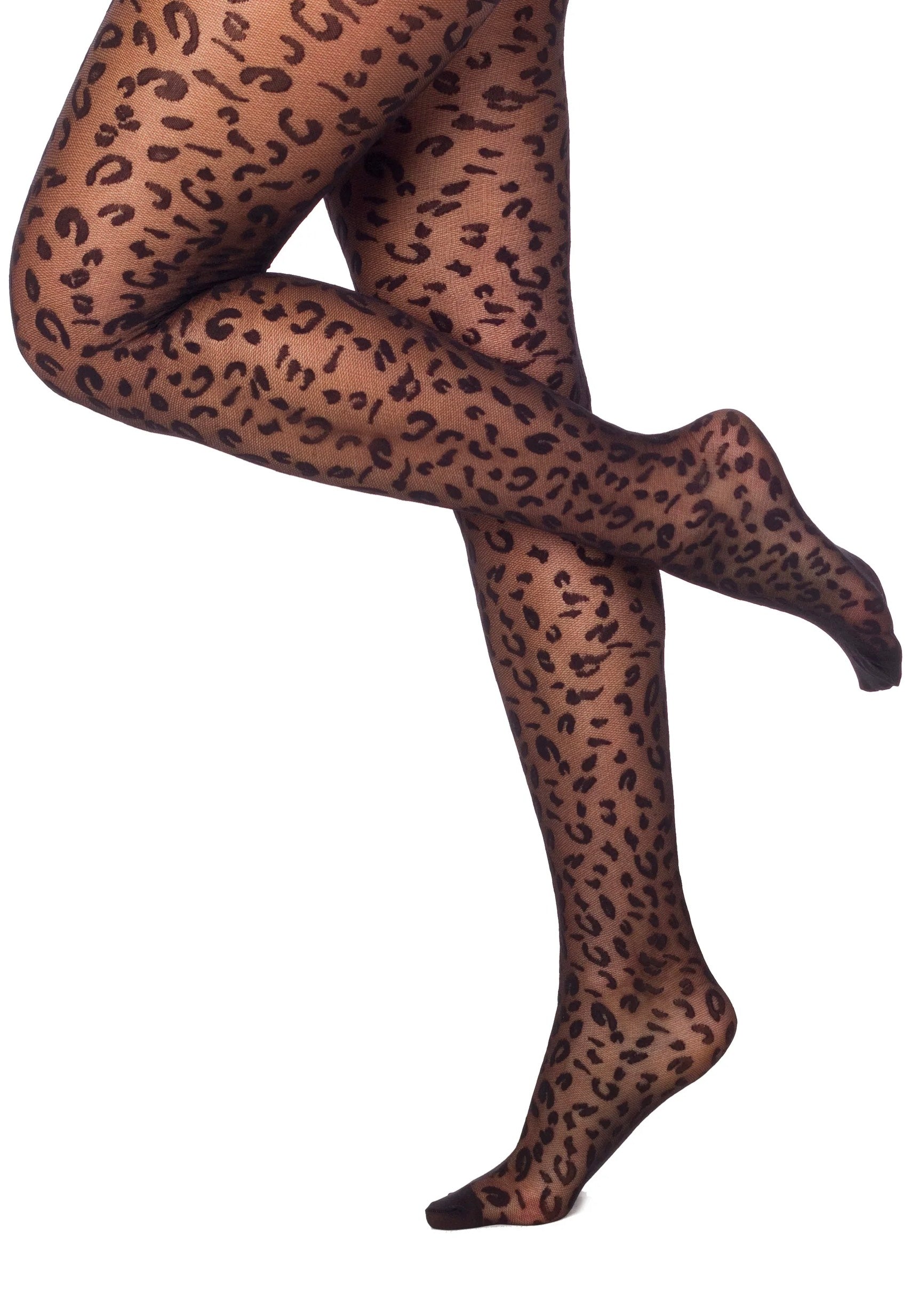 Pamela Mann - Sheer Leopard - Tights | Women-Image