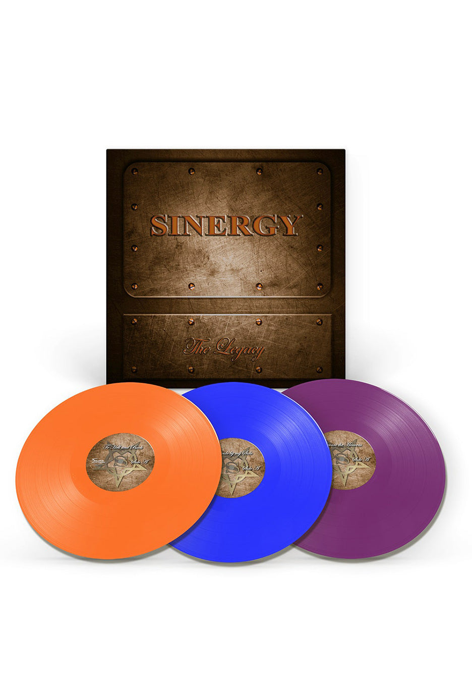 Sinergy - The Legacy Purple/Orange/Blue - Colored 3 Vinyl | Neutral-Image