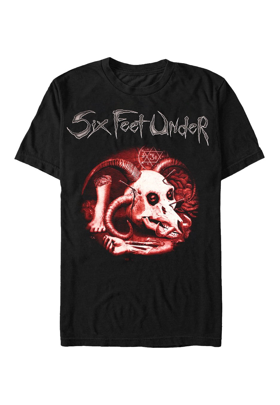 Six Feet Under - Euro Tour - T-Shirt | Neutral-Image