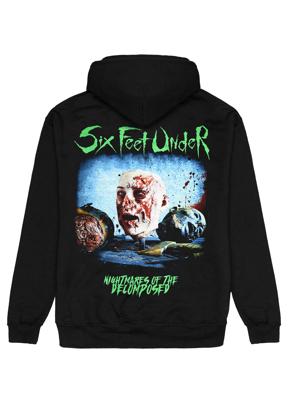 Six Feet Under - Nightmares Of The Decomposed - Hoodie | Neutral-Image