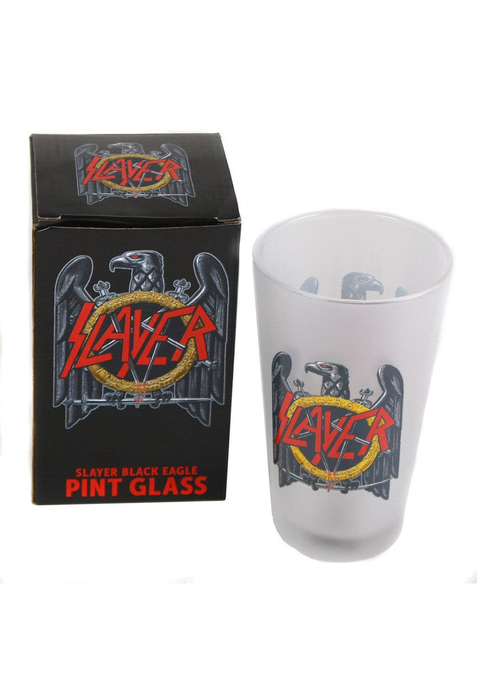 Slayer - Eagle Pint - Glass | Neutral-Image