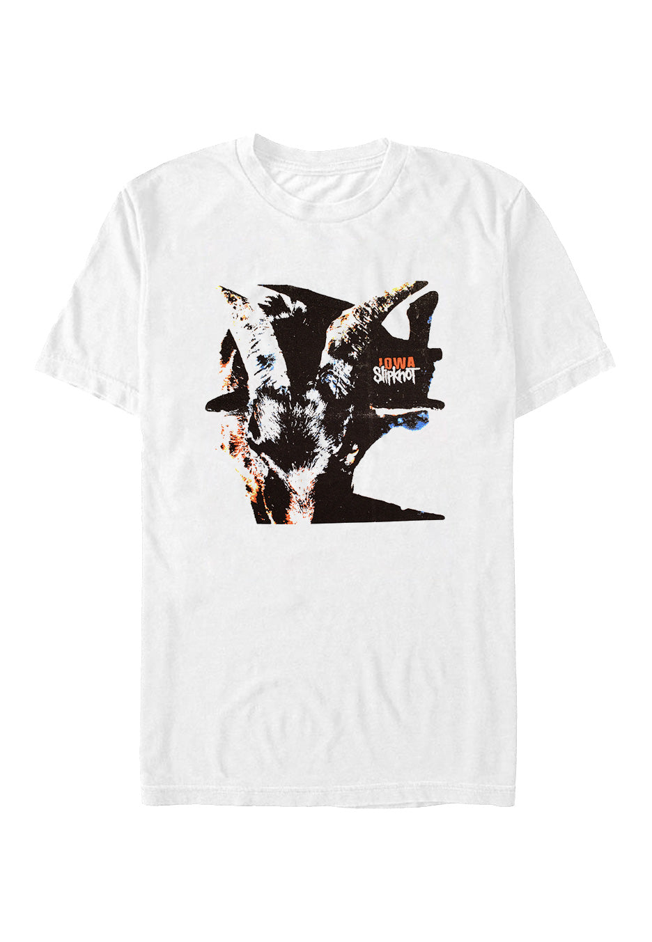 Slipknot - Iowa Goat Shadow White - T-Shirt | Neutral-Image