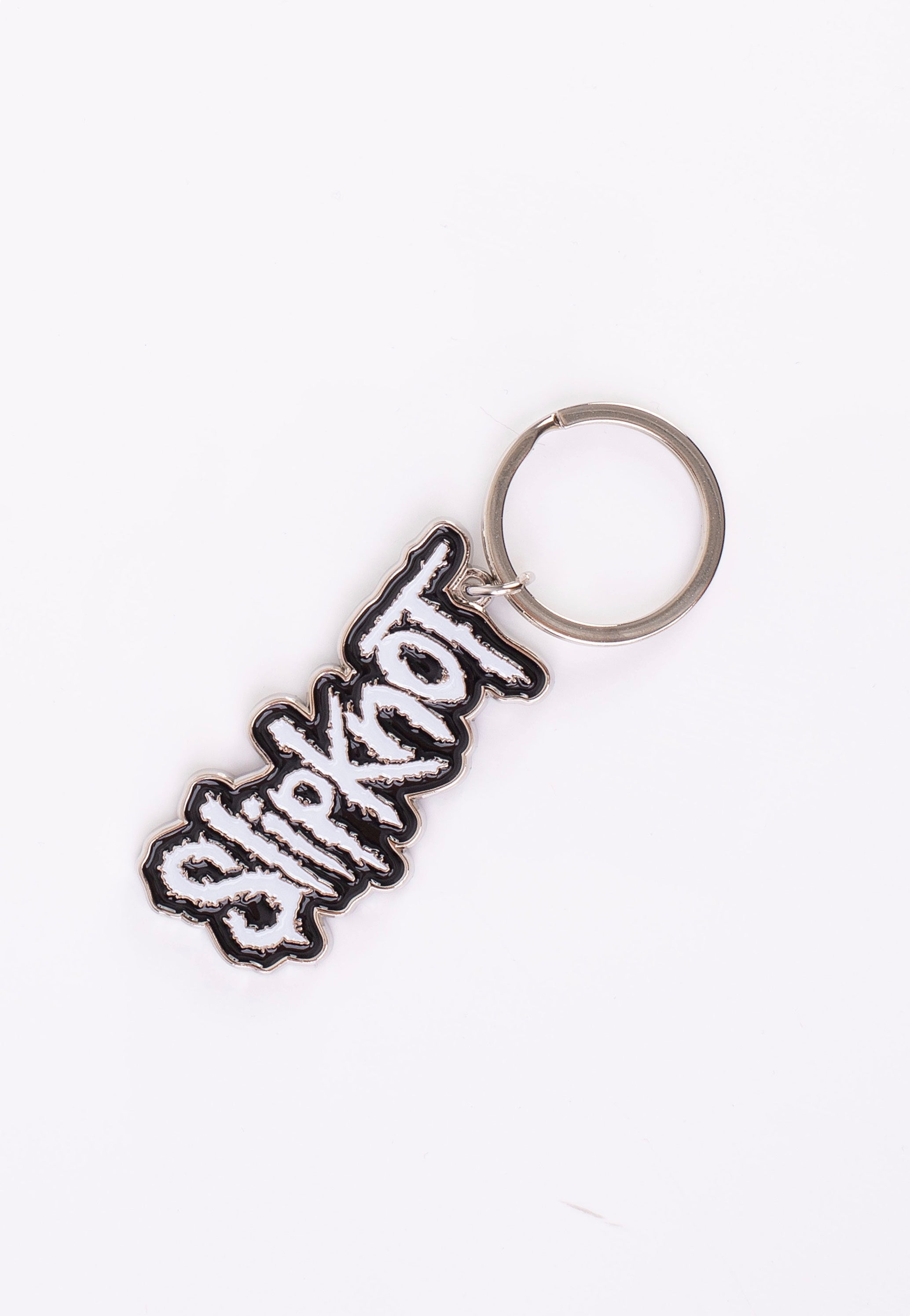 Slipknot - White Logo Black Border - Keychain | Neutral-Image