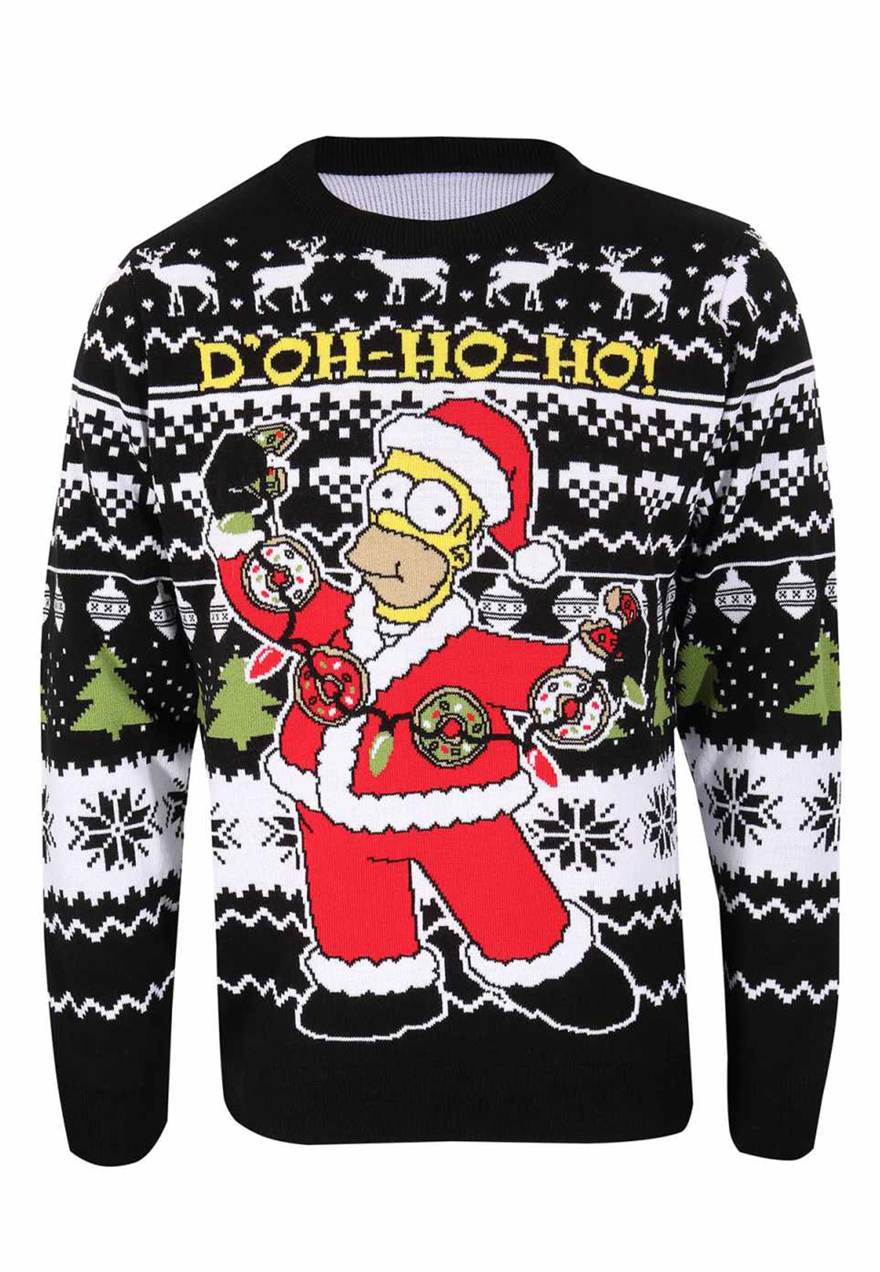 The Simpsons - Homer Xmas Knit - Pullover | Neutral-Image