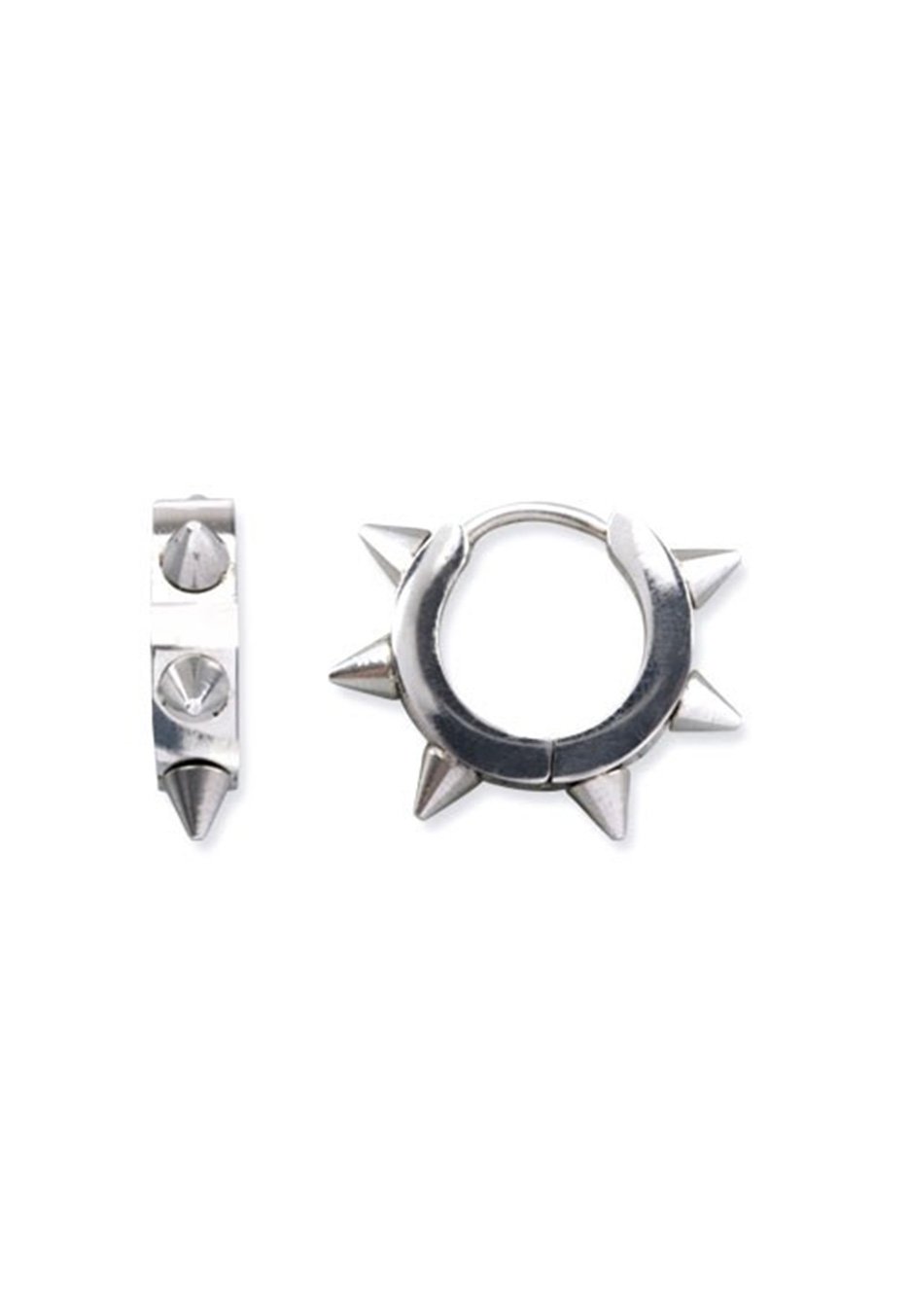 etNox - Spikes Silver - Earrings | Neutral-Image