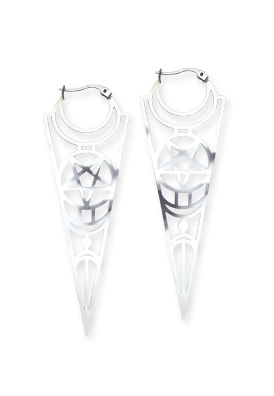 etNox - Ornament Silver - Earrings | Neutral-Image