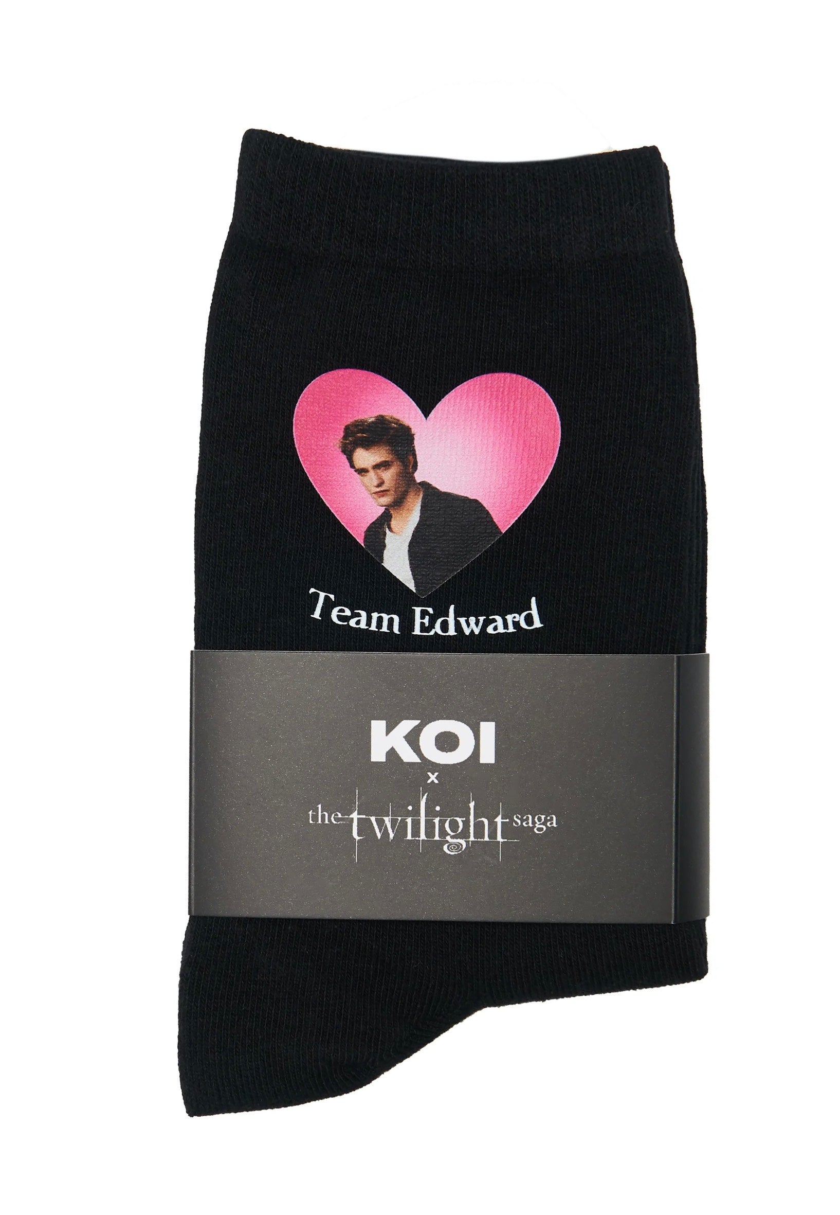 Koi Footwear x Twilight - Team Edward Black - Socks | Neutral-Image