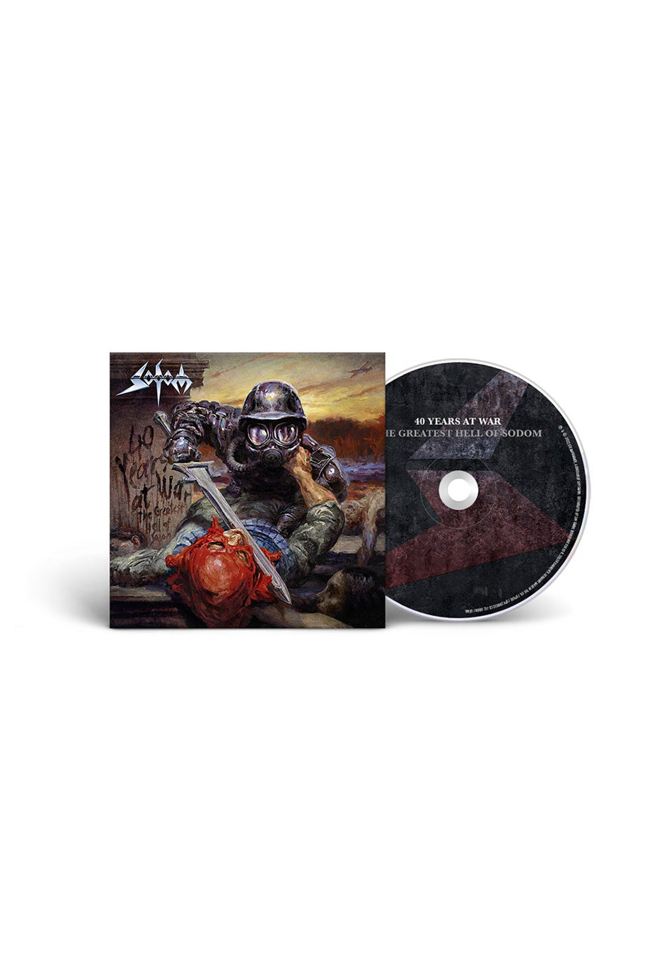 Sodom - 40 Years At War – The Greatest Hell Of Sodom - Digipak CD | Neutral-Image