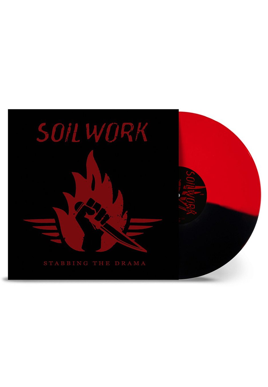 Soilwork - Stabbing The Drama Ltd. Red/Black Split - Colored Vinyl | Neutral-Image