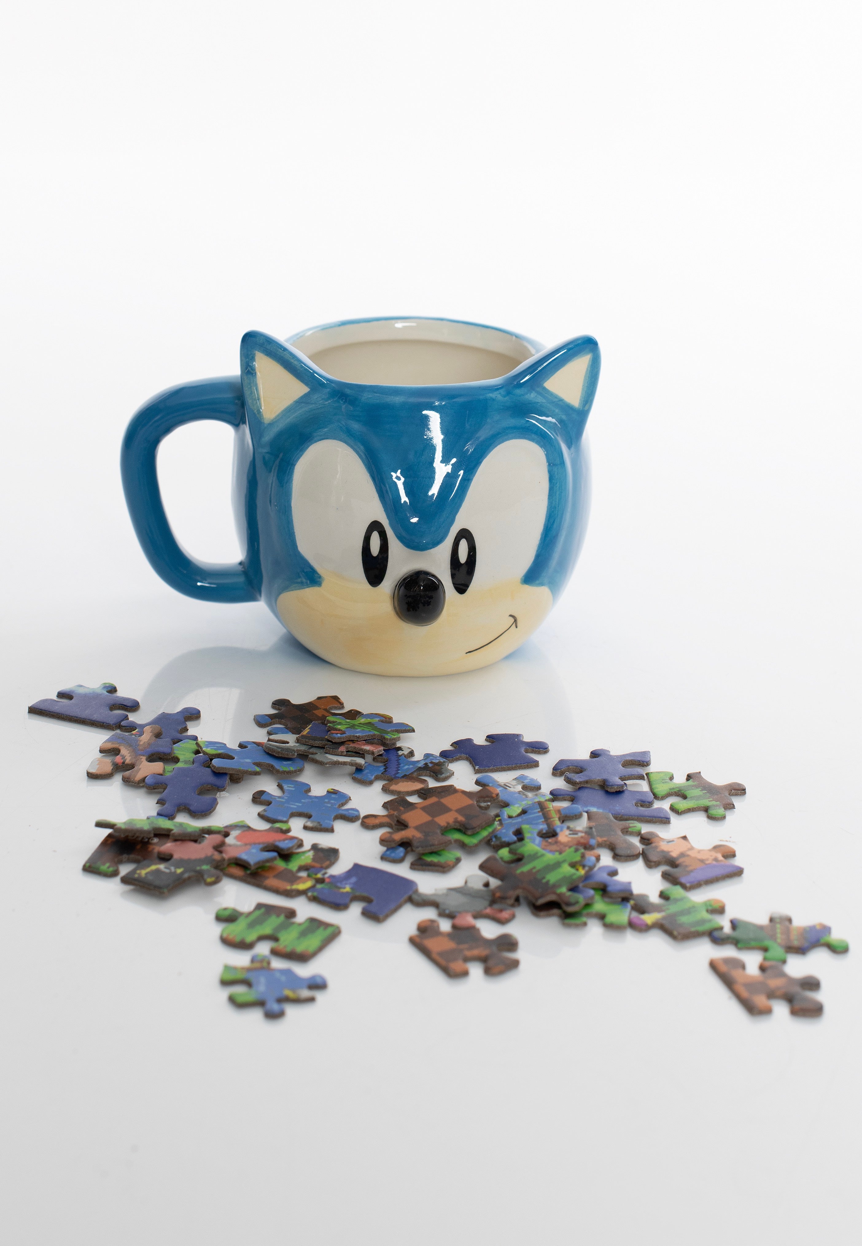 Sonic The Hedgehog - Sonic Mug & 100 Piece Puzzle - Gift Set | Neutral-Image