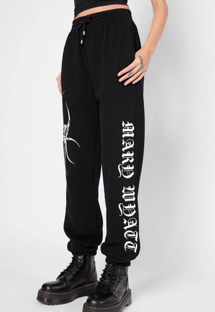 Mary Wyatt - Spinnerette Black - Sweat Pants | Women-Image