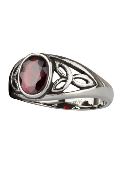 etNox - Celtic Red Silver - Ring | Neutral-Image