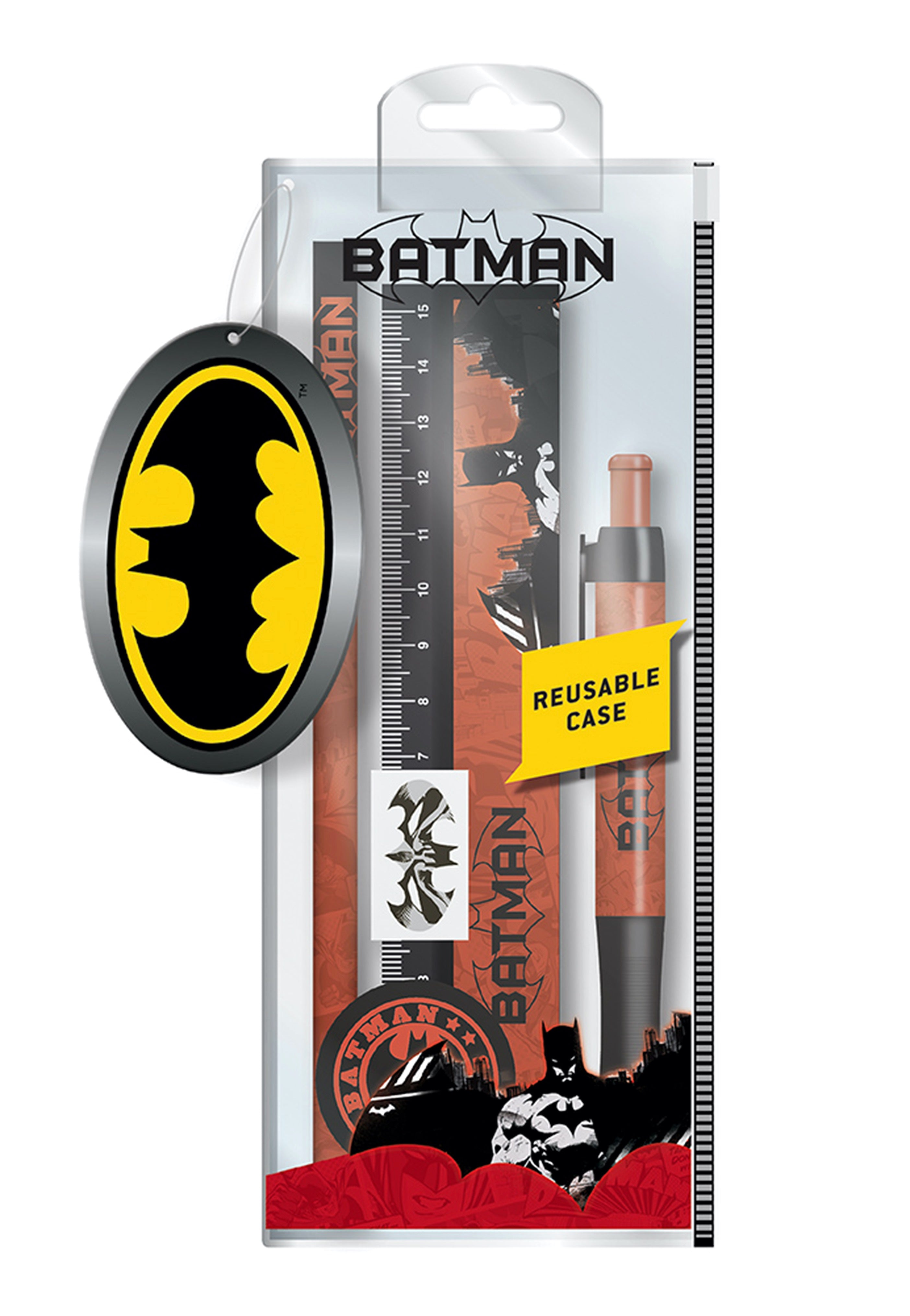 Batman - Red - Stationery Set | Neutral-Image