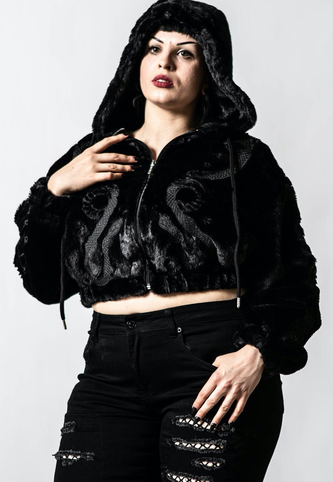 Killstar - Starchild Black - Jacket | Women-Image