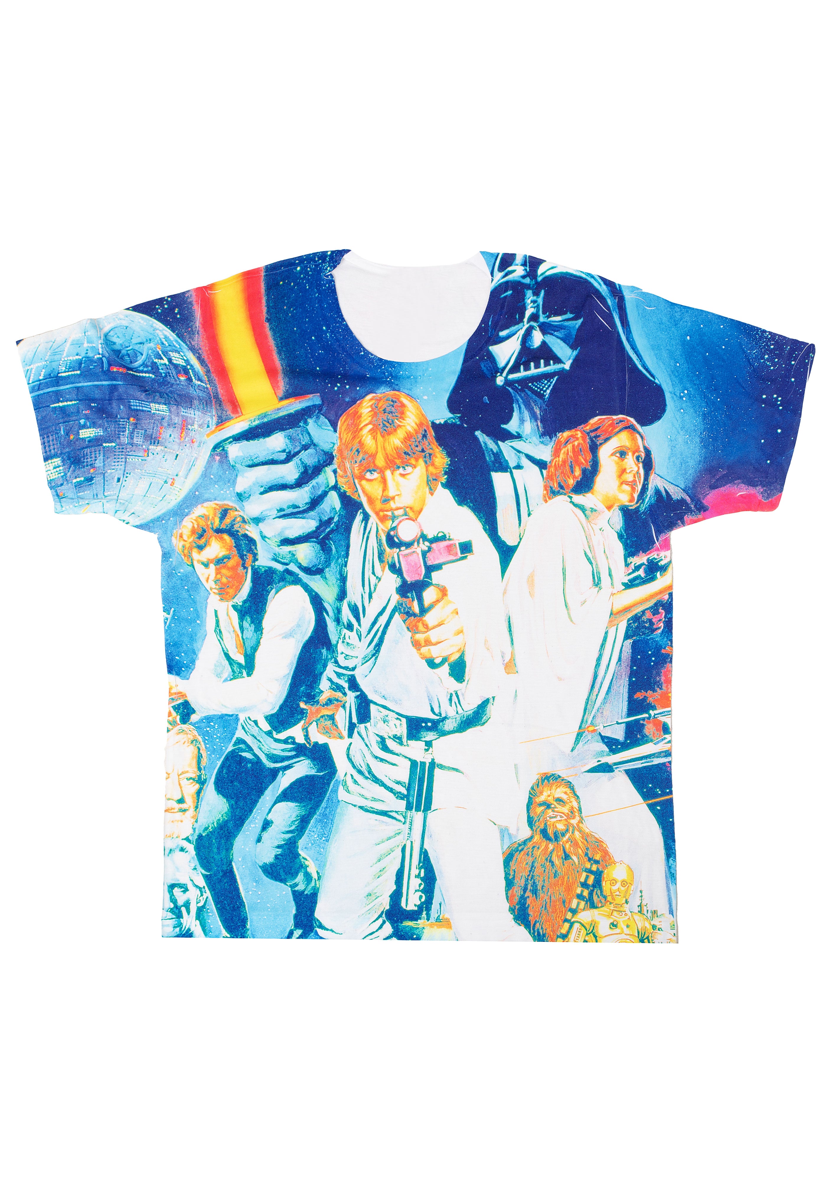 Star Wars - Allover Retro Poster - T-Shirt | Neutral-Image