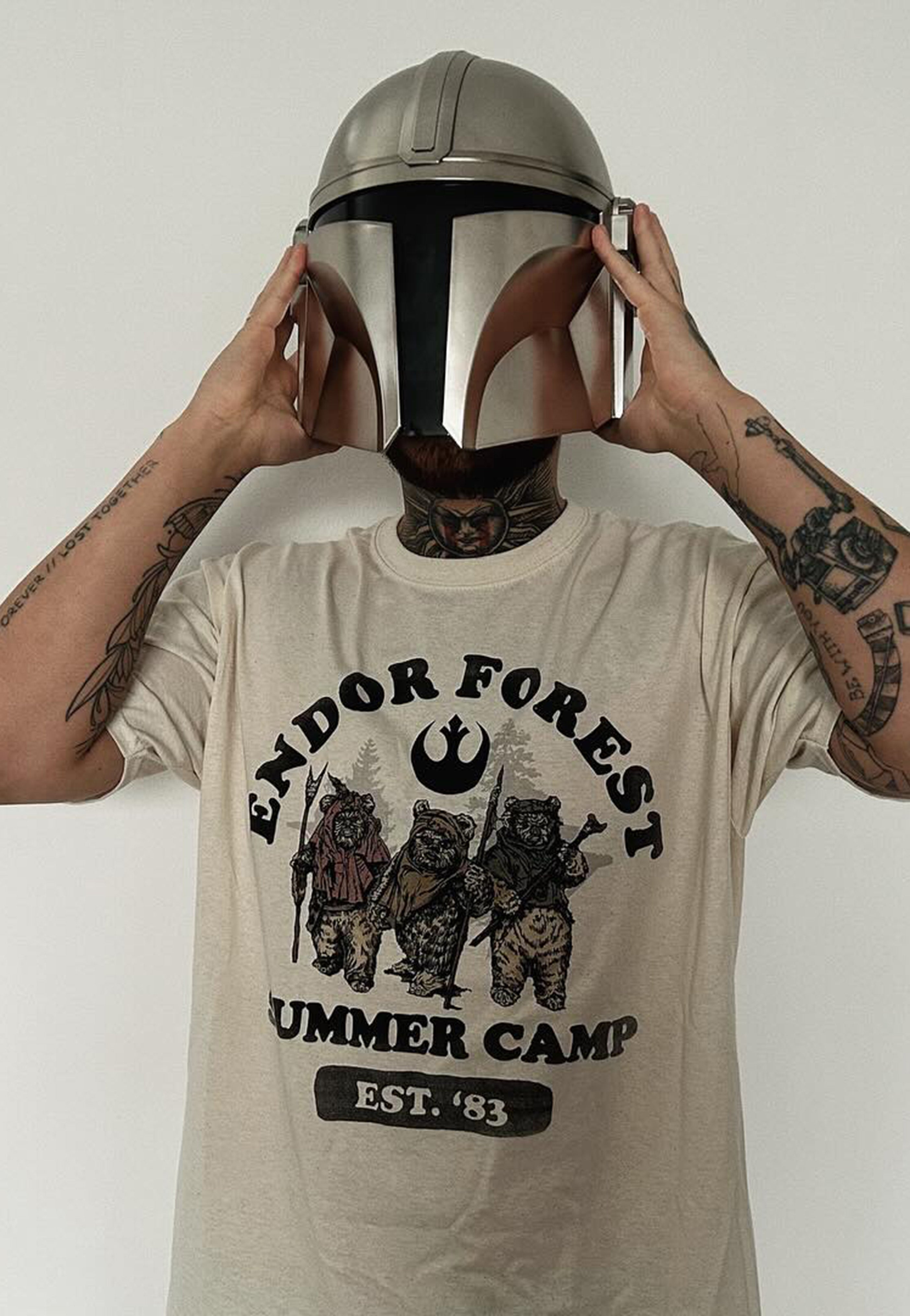 Star Wars - Endor Summer Camp Natural - T-Shirt | Men-Image