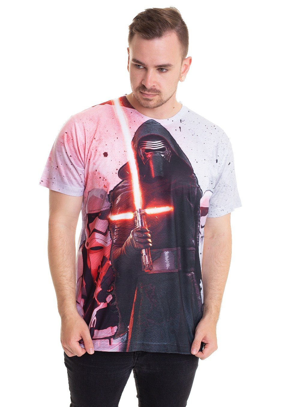 Star Wars - Kylo Ren Allover - T-Shirt | Men-Image