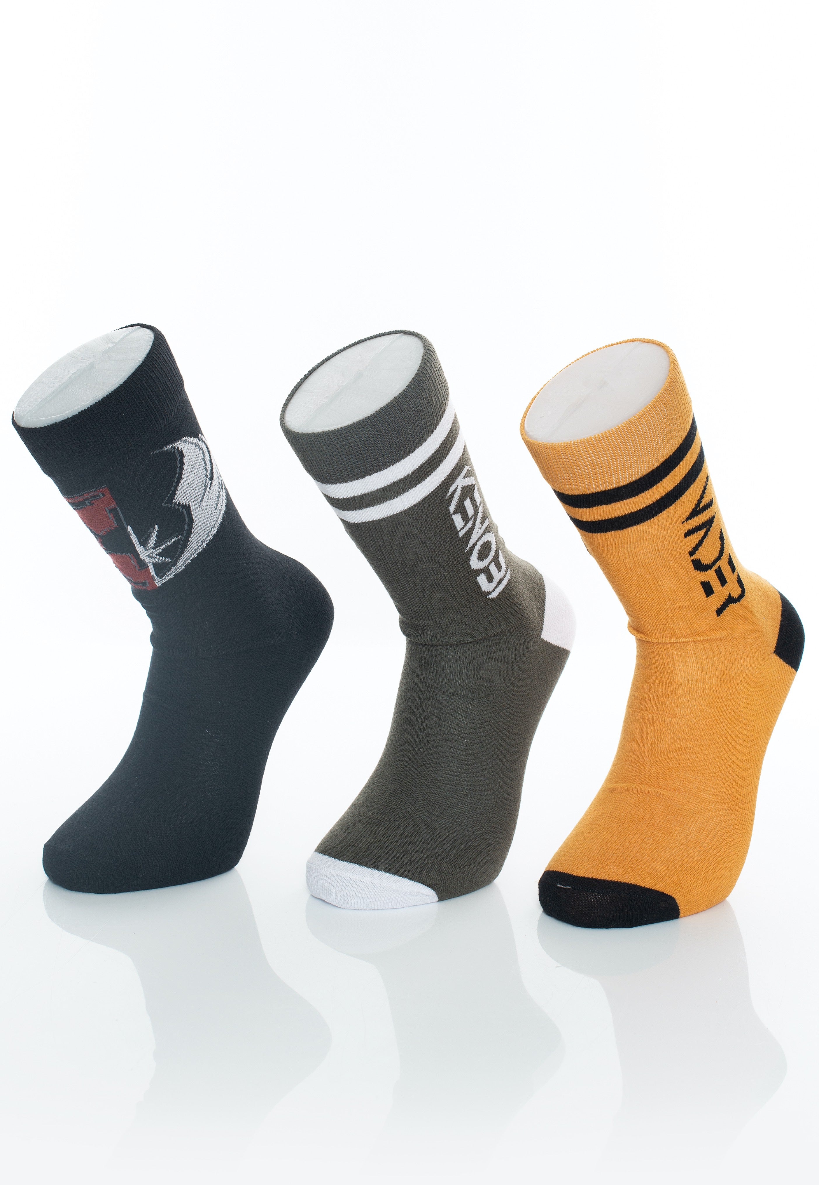 Star Wars - Obi Wan Kenobi Crew 3 Pack - Socks | Neutral-Image