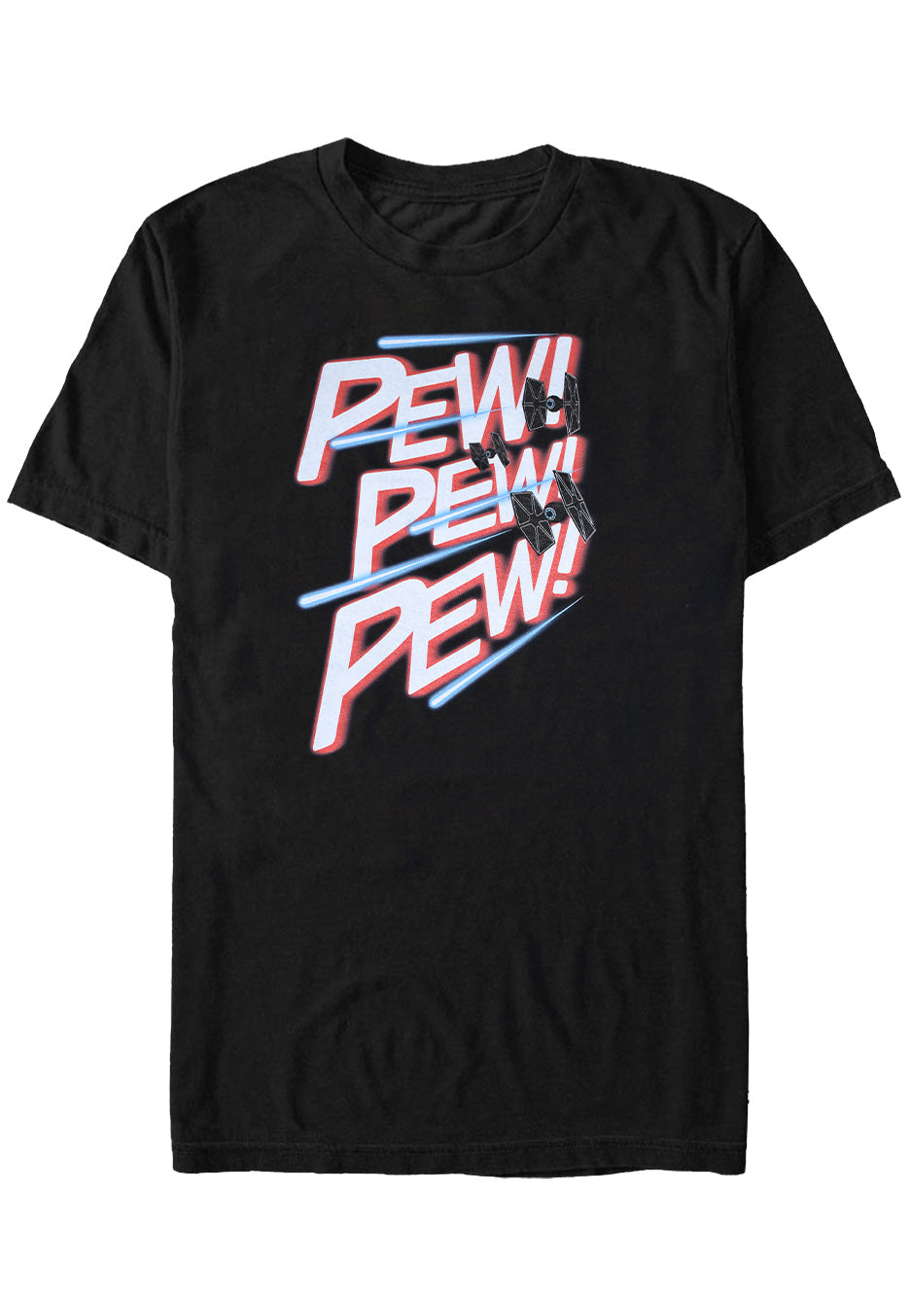 Star Wars - Pew Pew Pew - T-Shirt | Neutral-Image