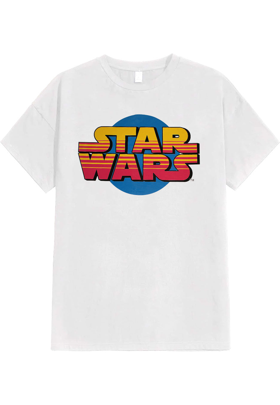 Star Wars - Retro Logo White - T-Shirt | Neutral-Image