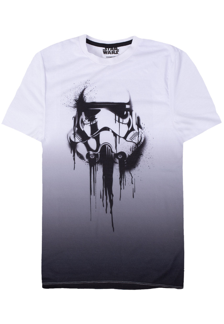 Star Wars - Stormtrooper Ink White Dip Dye - T-Shirt | Neutral-Image