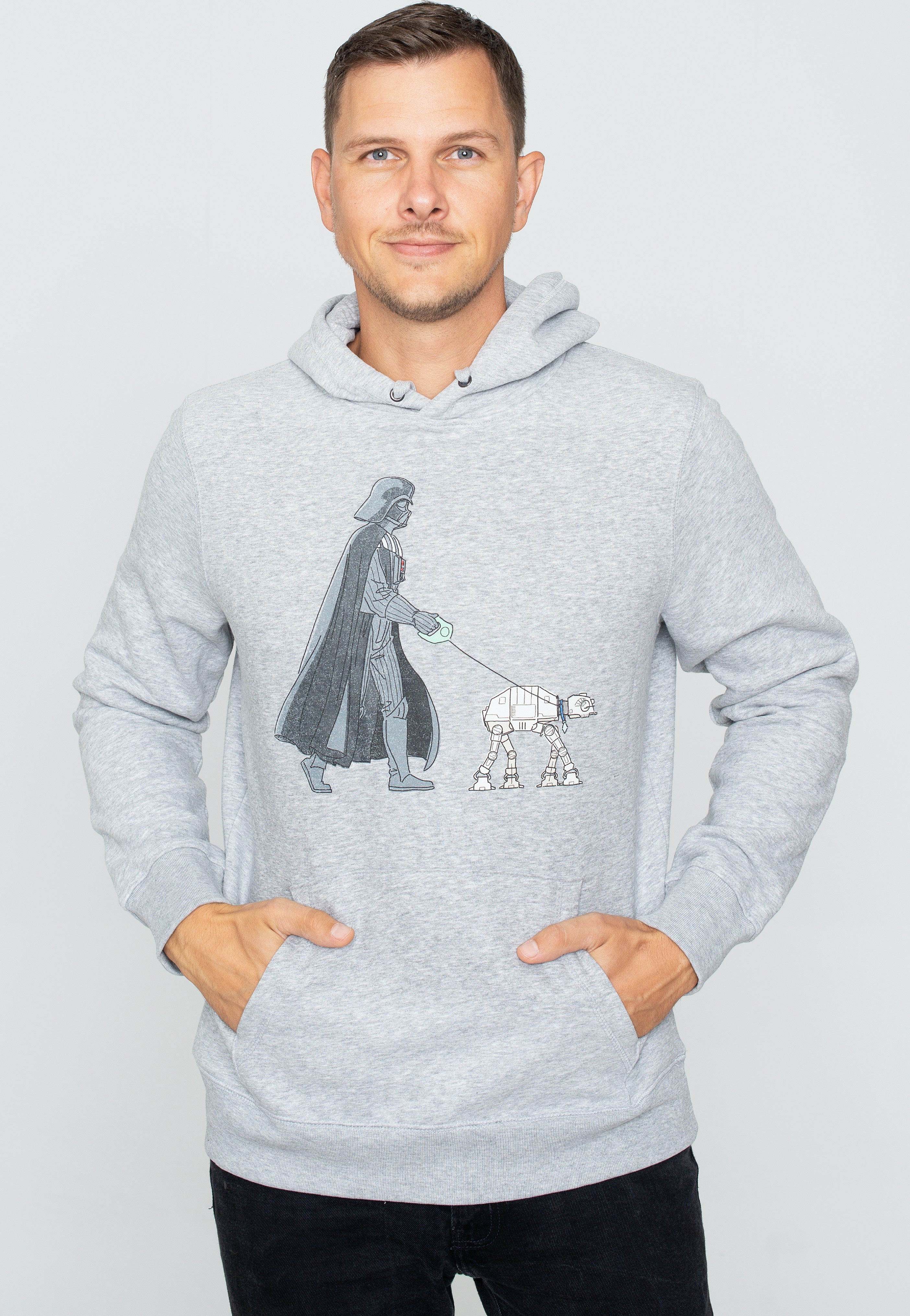 Star Wars - Vader Walker Heather Grey - Hoodie