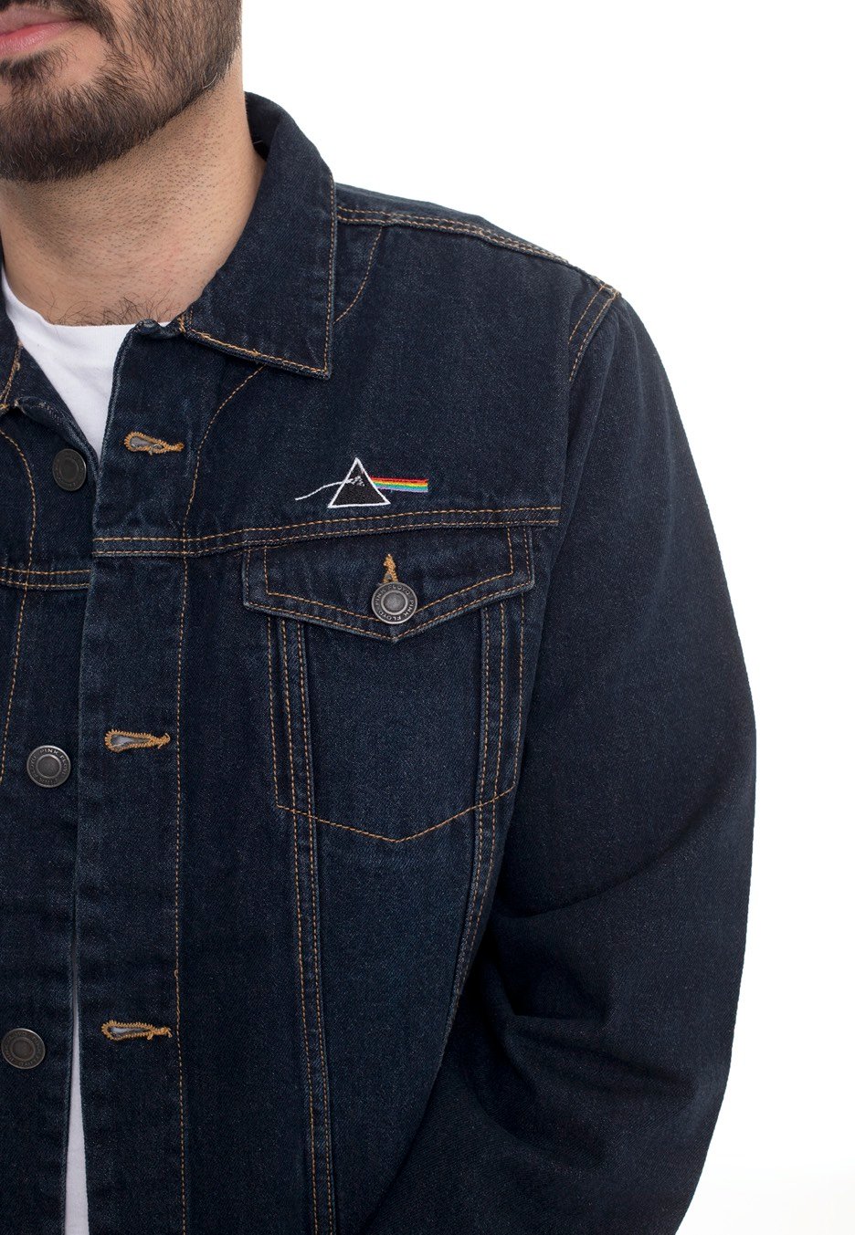 Pink Floyd - DSOTM Prism - Jeans Jacket | Men-Image