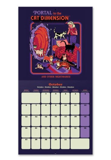 Steven Rhodes - Let's Summon Demons 2025 - Calendar | Neutral-Image