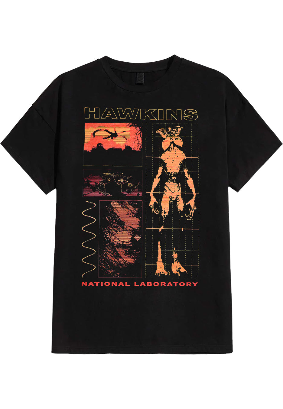 Stranger Things - Hawkins Lab - T-Shirt | Neutral-Image