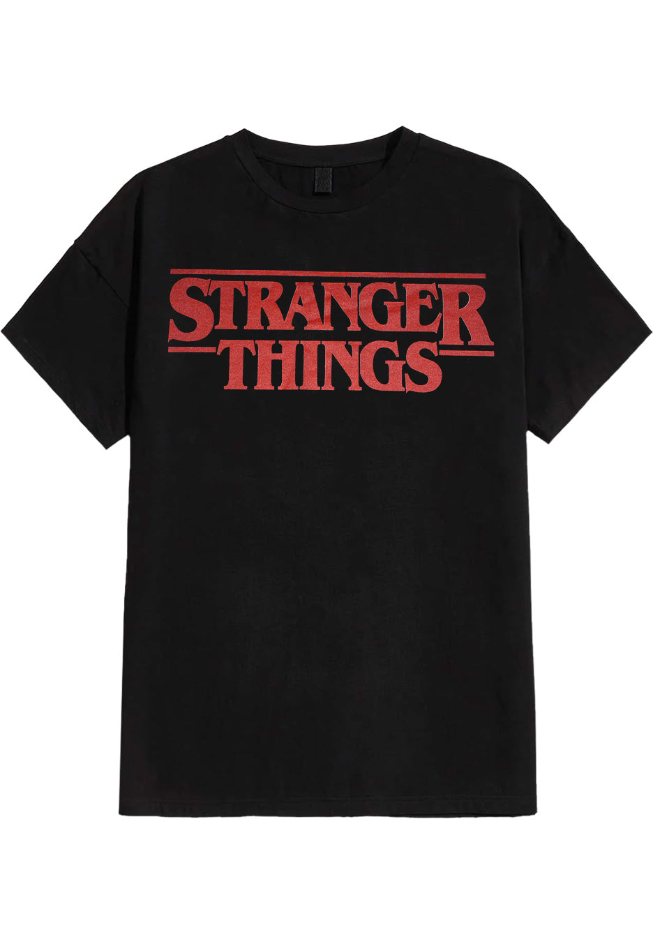 Stranger Things - Red Logo - T-Shirt | Neutral-Image