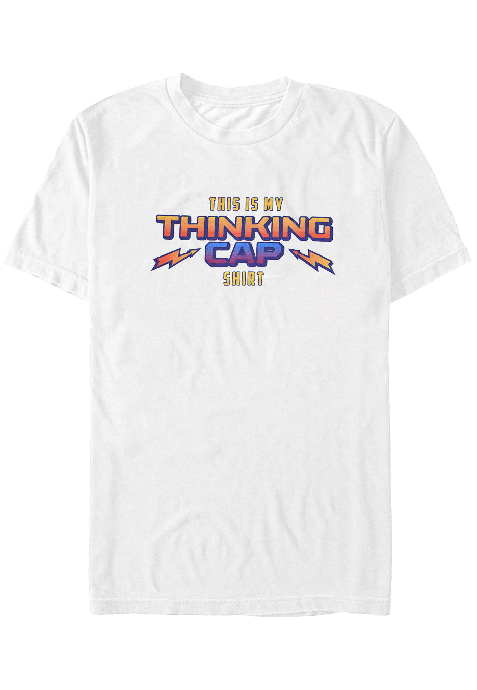 Stranger Things - Thinking Cap White - T-Shirt | Neutral-Image