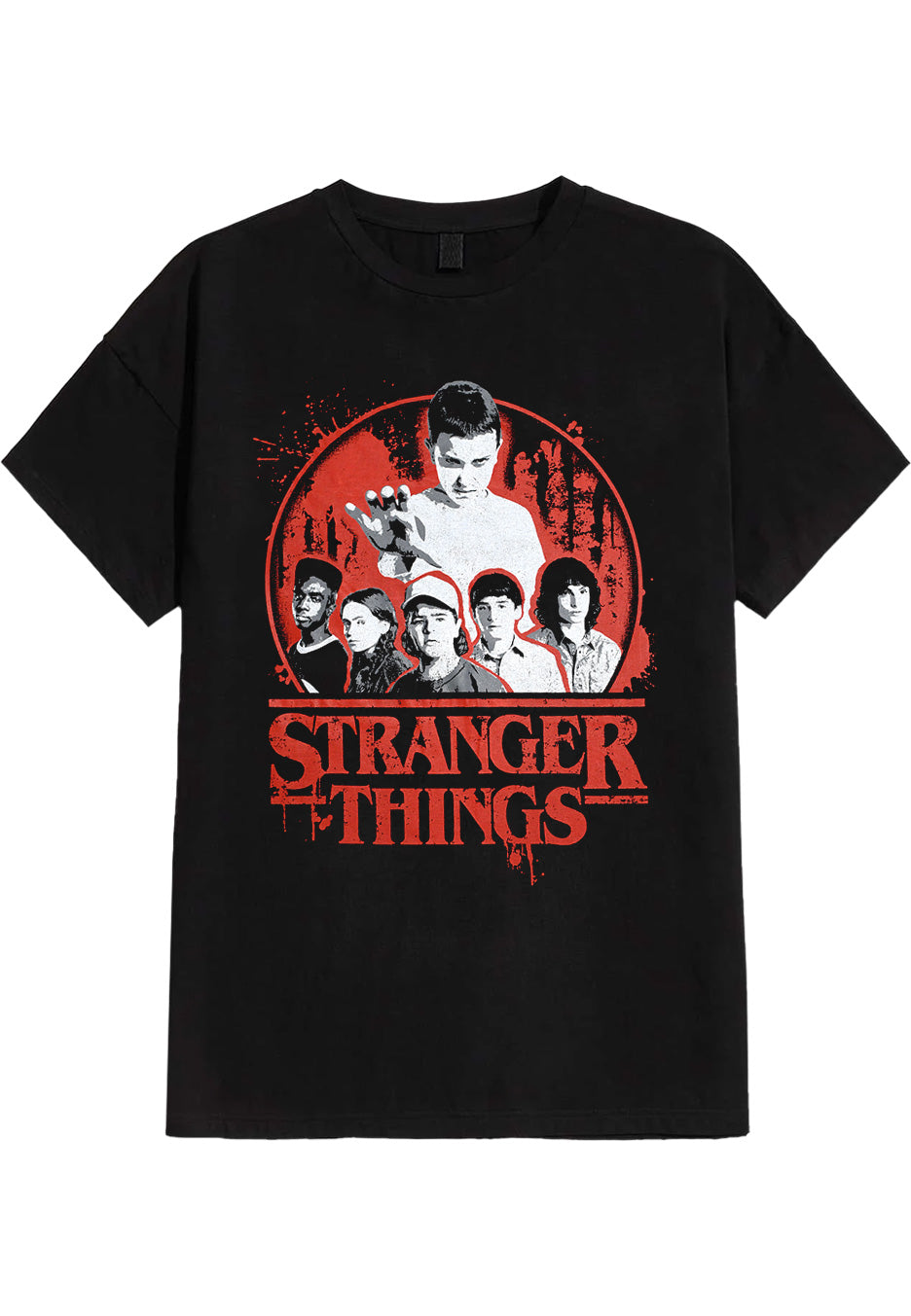 Stranger Things - Vintage Washed - T-Shirt | Neutral-Image