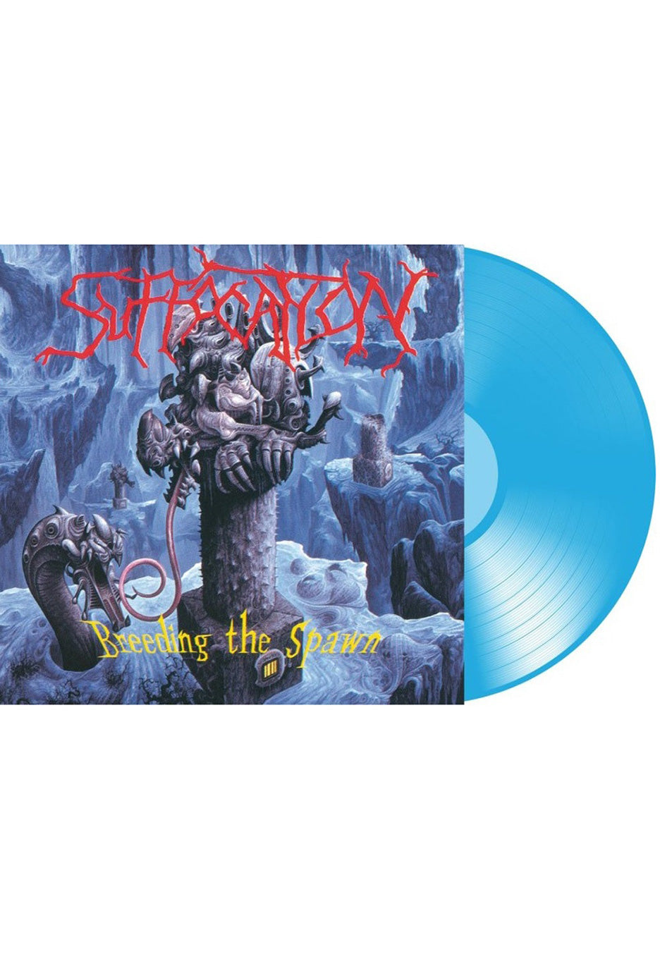 Suffocation - Breeding The Spawn Transparent Blue - Colored Vinyl | Neutral-Image