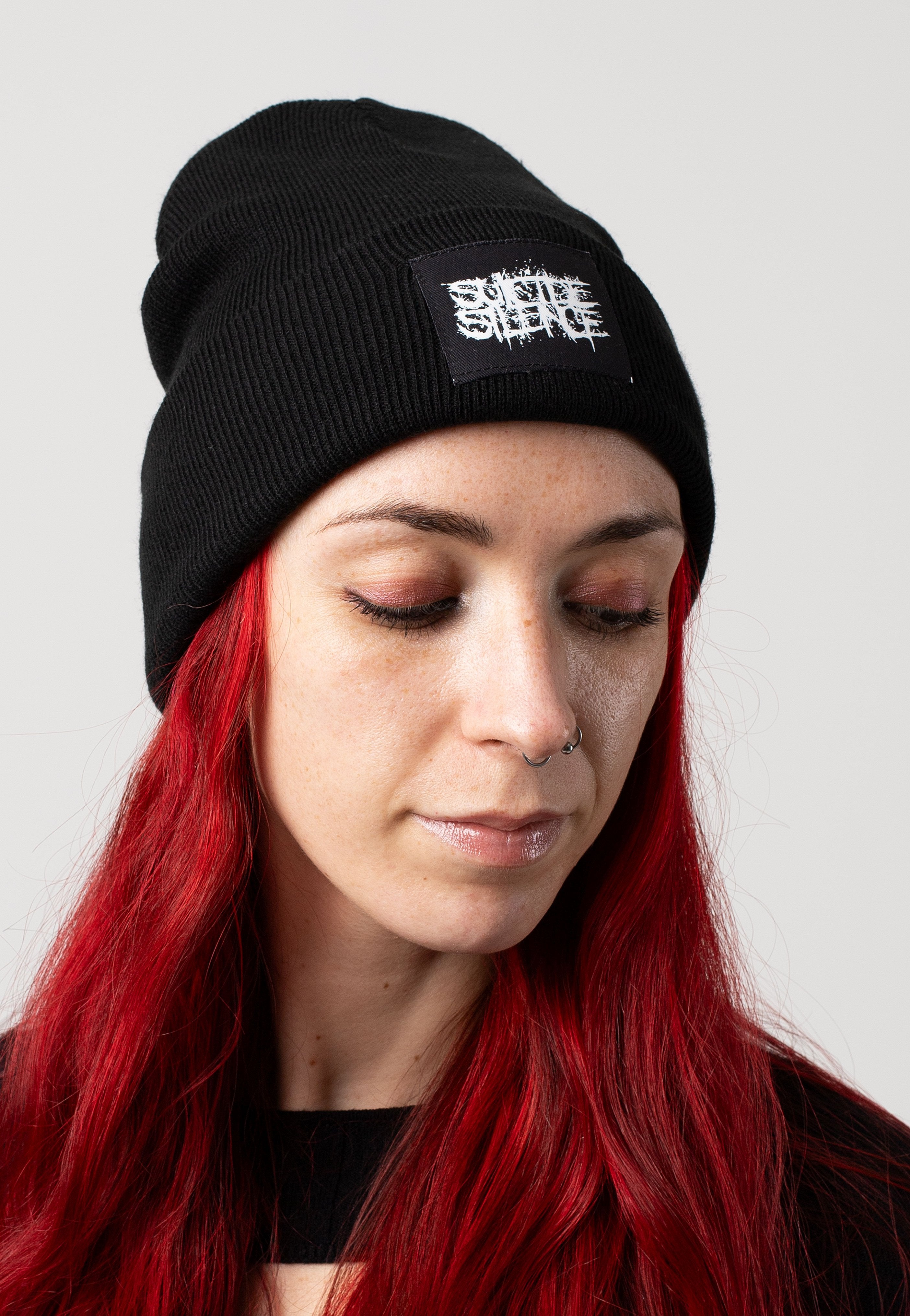Suicide Silence - Old School Logo Patch - Beanie | Neutral-Image
