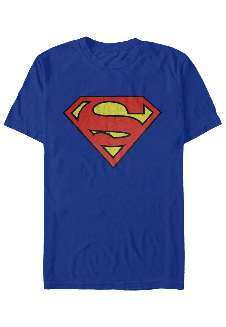 Superman - Washed Shield Blue - T-Shirt | Neutral-Image