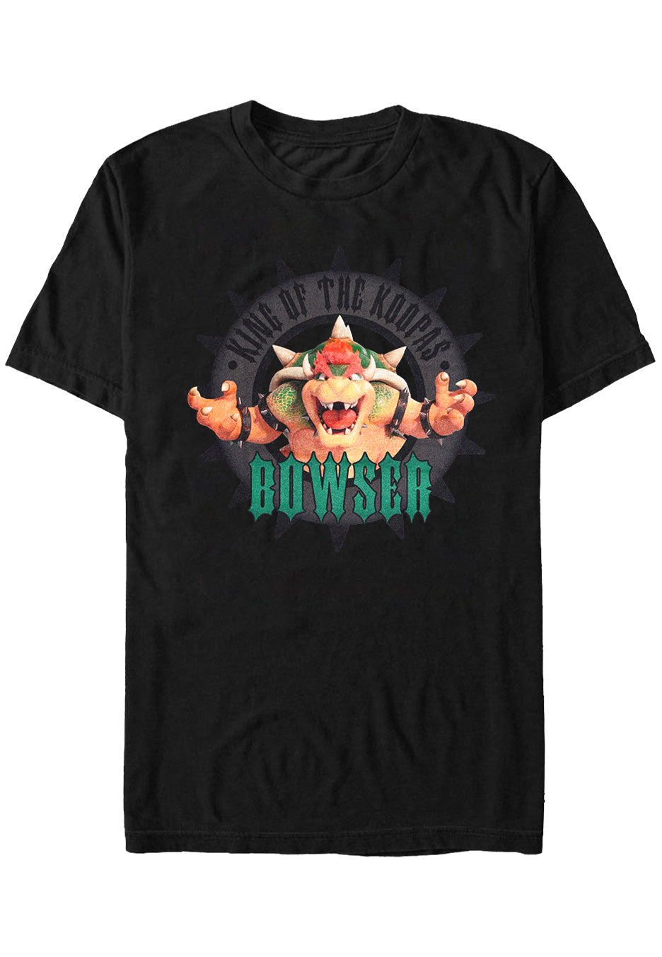 Super Mario - Bowser Circle - T-Shirt | Neutral-Image