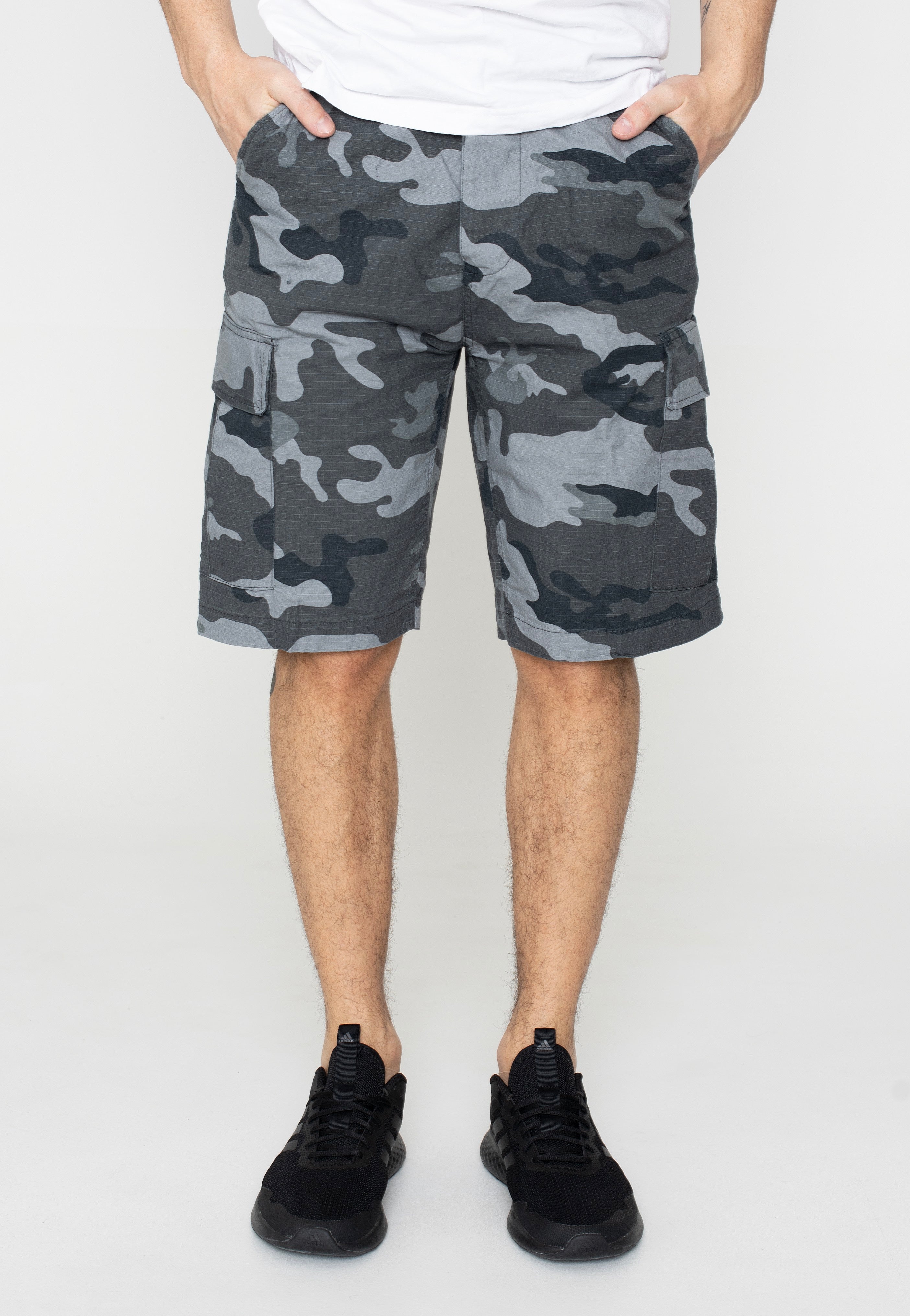 Brandit - Bdu Ripstop Grey Camo - Shorts | Men-Image