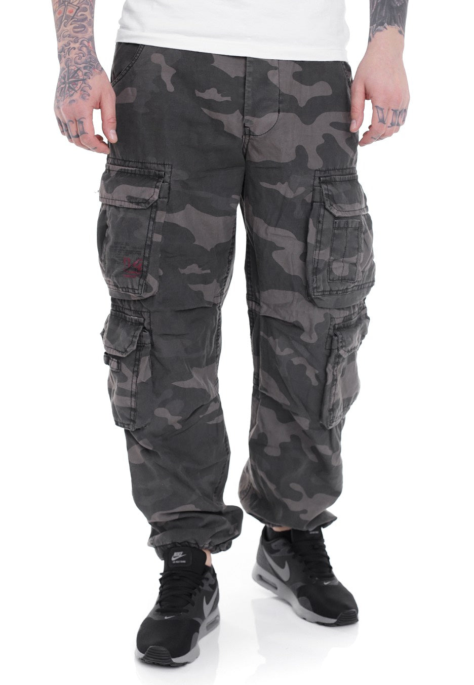 Surplus - Airborne Vintage Black Camo - Pants | Men-Image