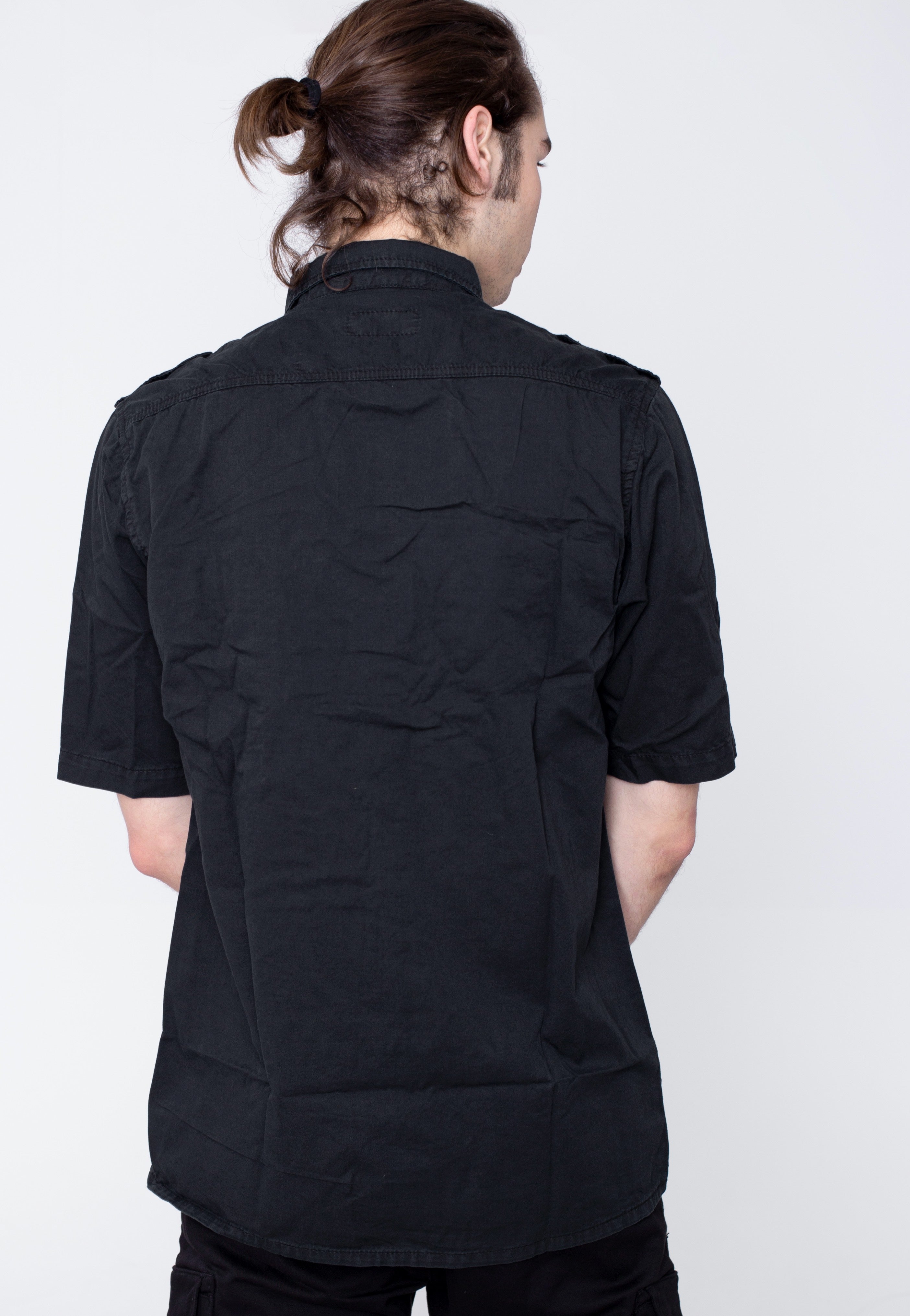 Surplus - M65 Basic Short Arm Black - Shirt | Men-Image