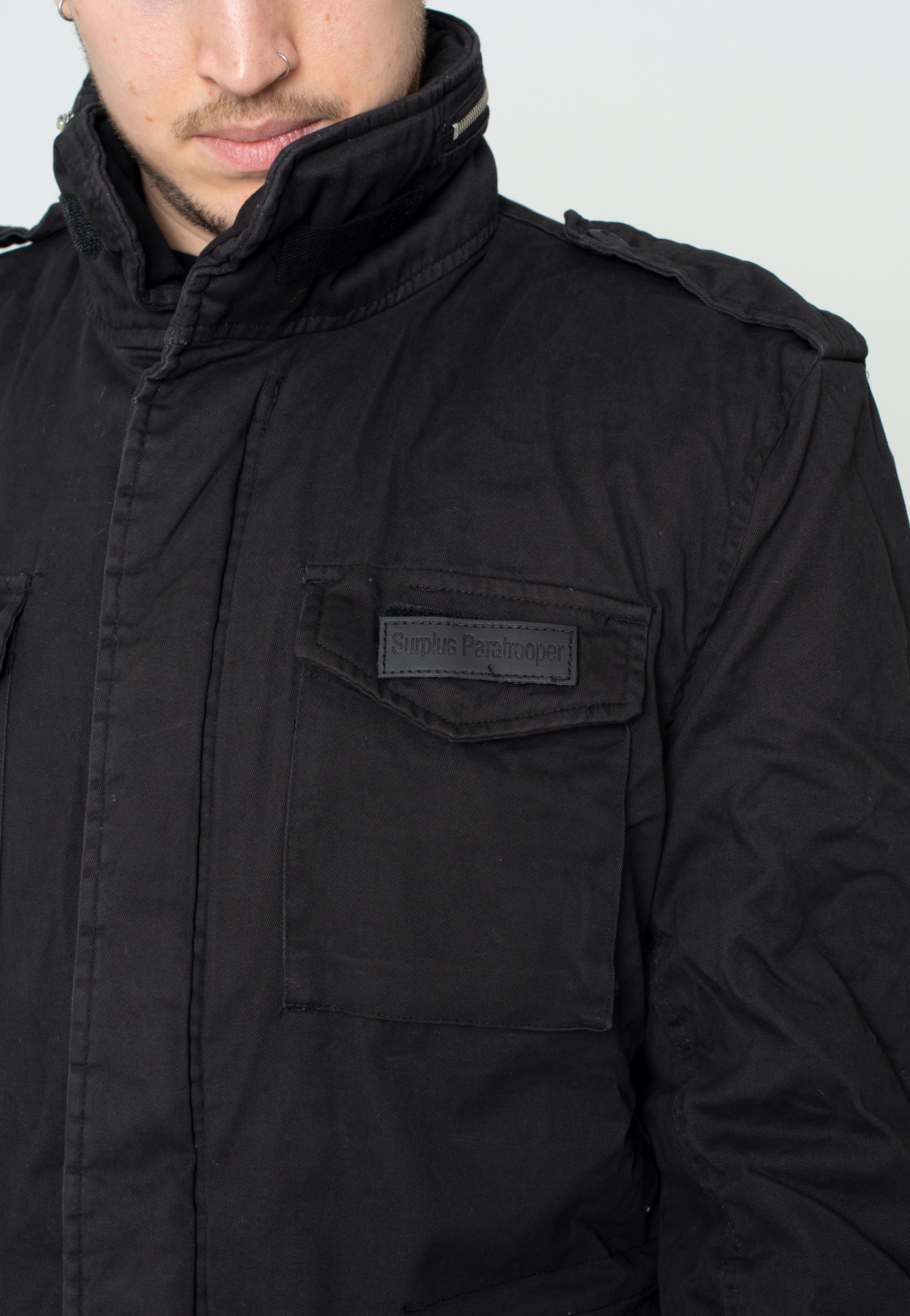 Surplus - Paratrooper Black - Jacket | Men-Image