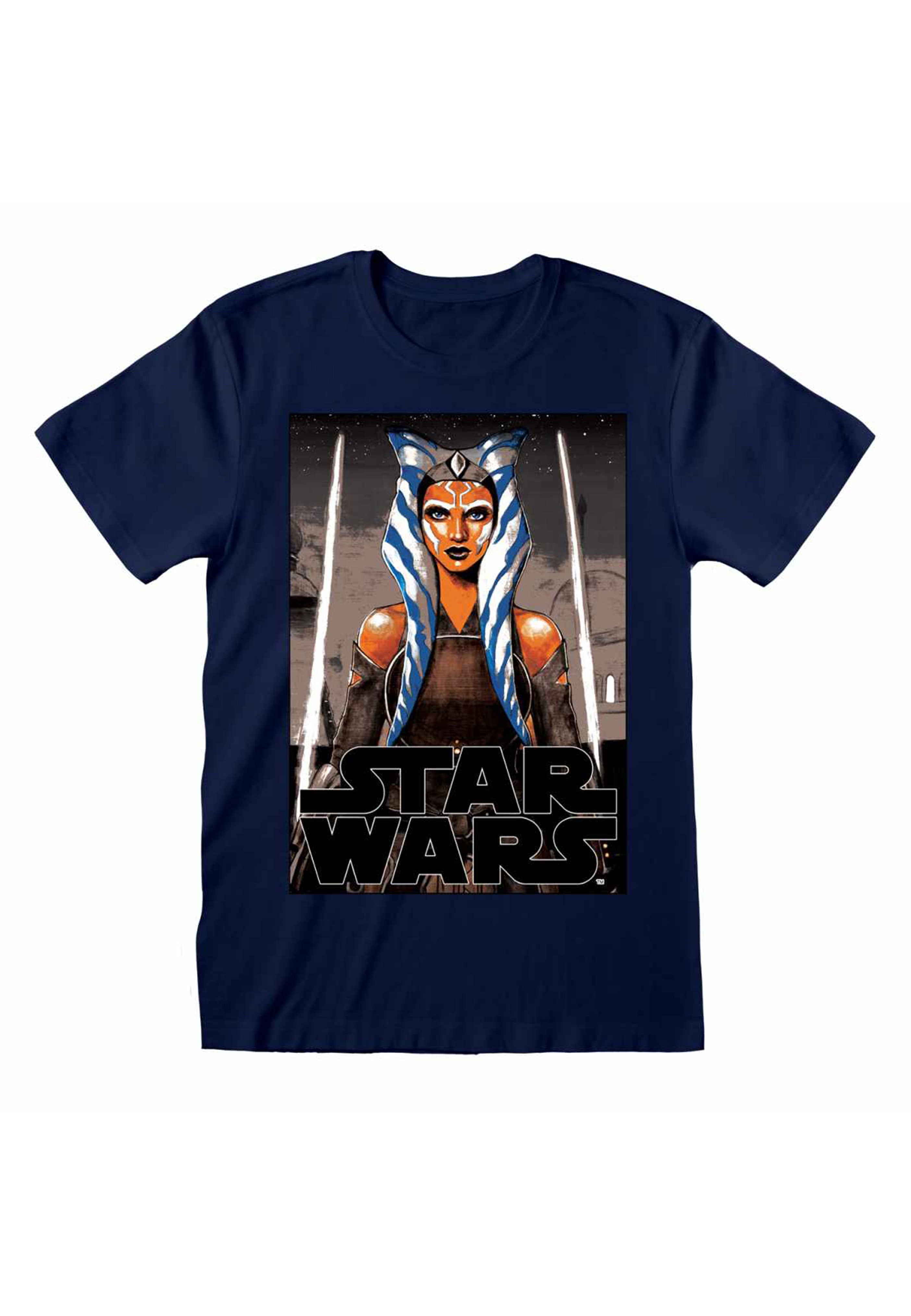 Star Wars - Ahsoka White Blades Navy - T-Shirt | Men-Image