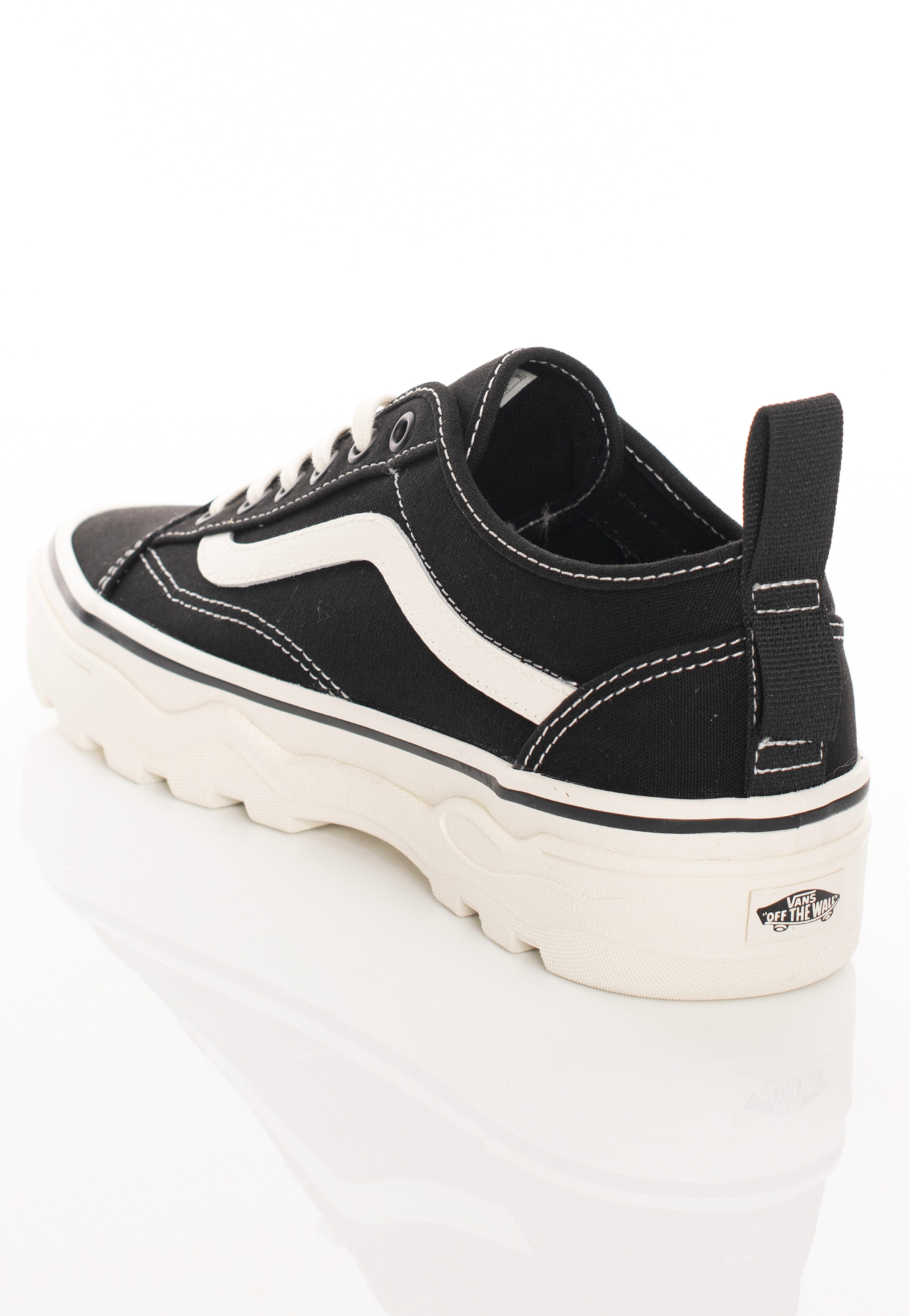 Vans - UA Sentry Old Skool WC (Canvas) Black/Marshmallow - Girl Shoes | Women-Image