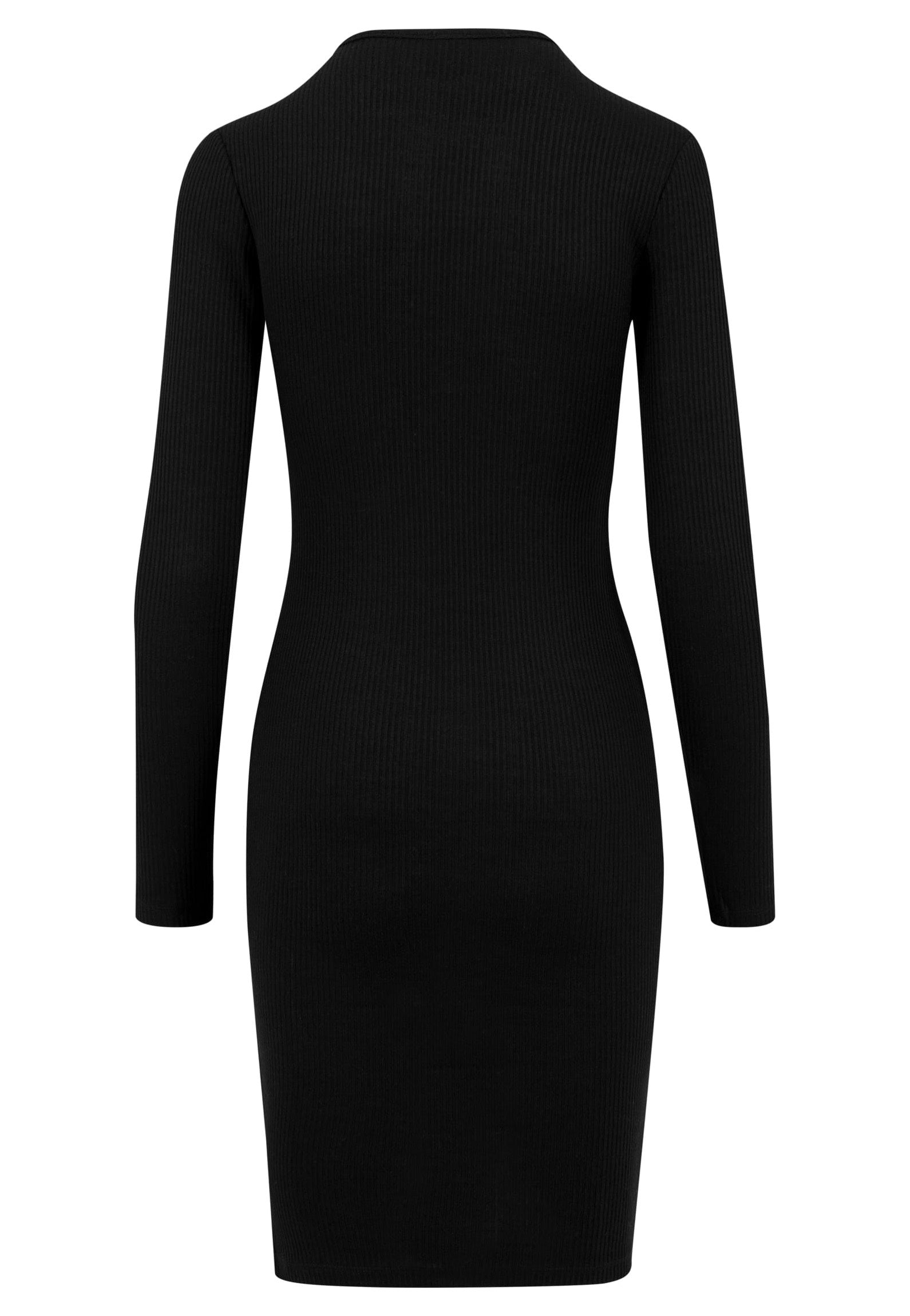 Urban Classics - Ladies Rib Dress Black - Dress | Women-Image