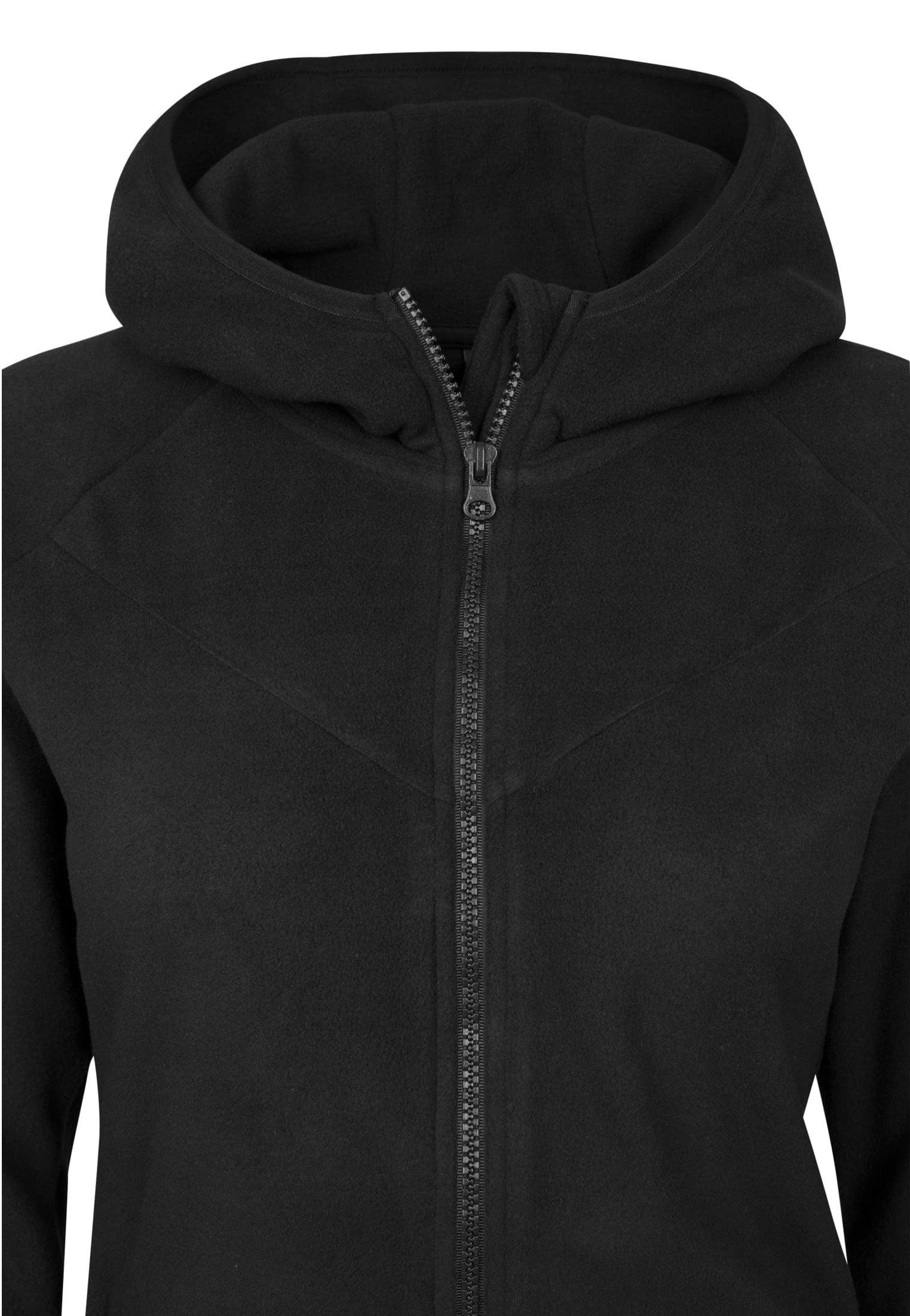 Urban Classics - Polar Fleece Black - Zipper | Women-Image