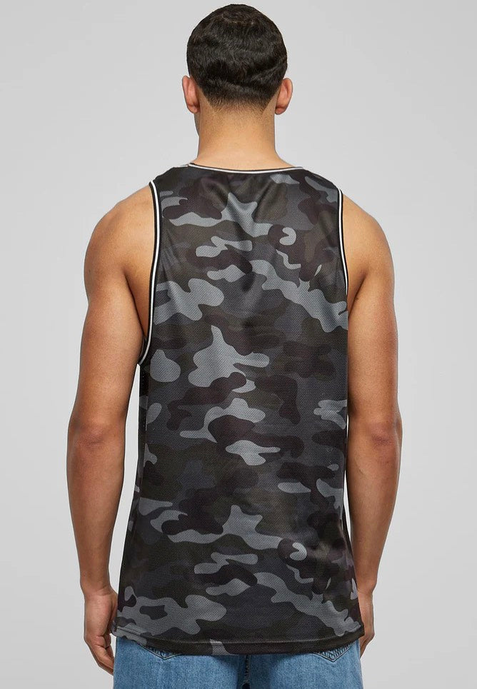 Urban Classics - Camo Mesh Darkcamo - Tank | Men-Image