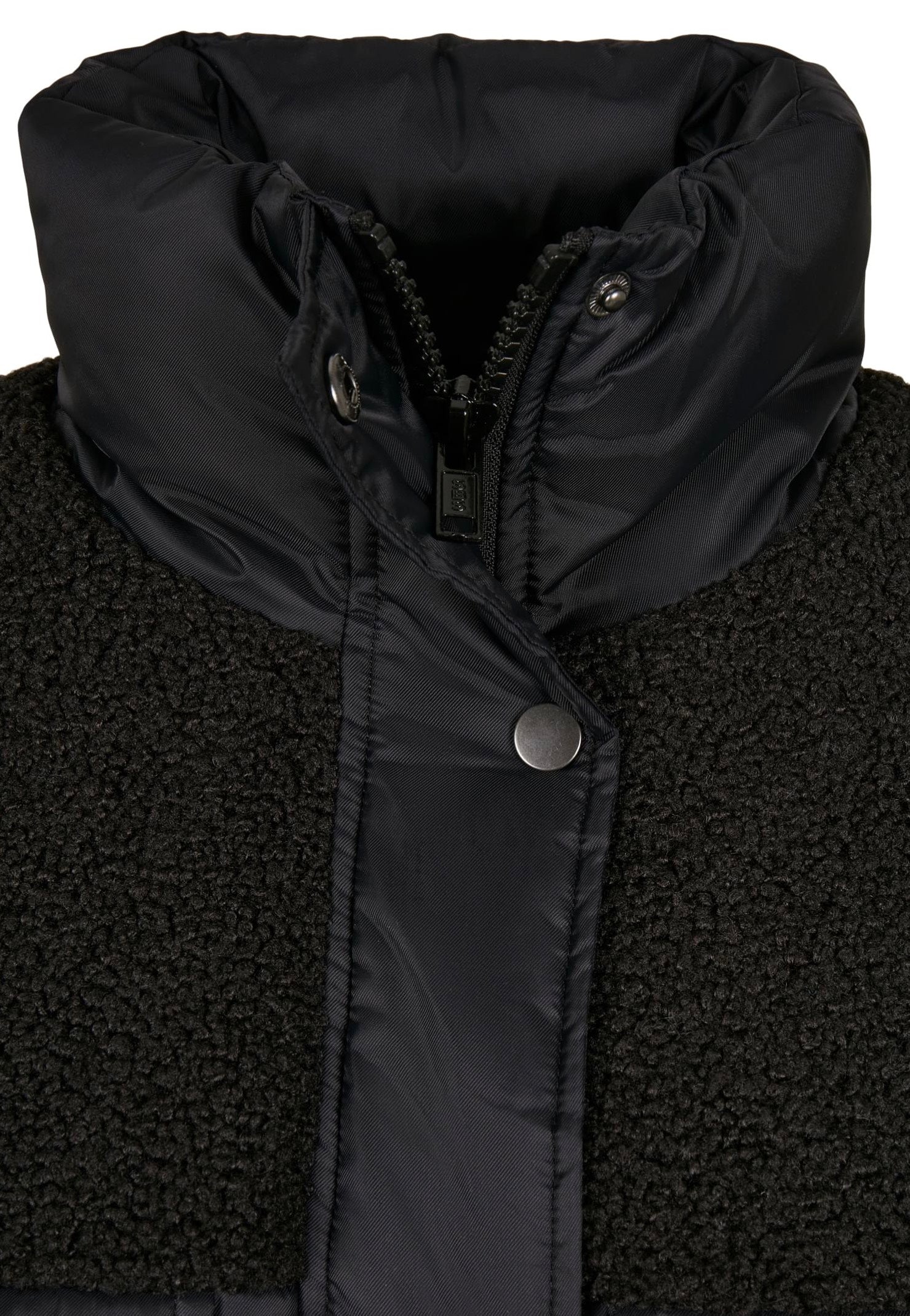 Urban Classics - Sherpa Mix Black - Jacket | Women-Image