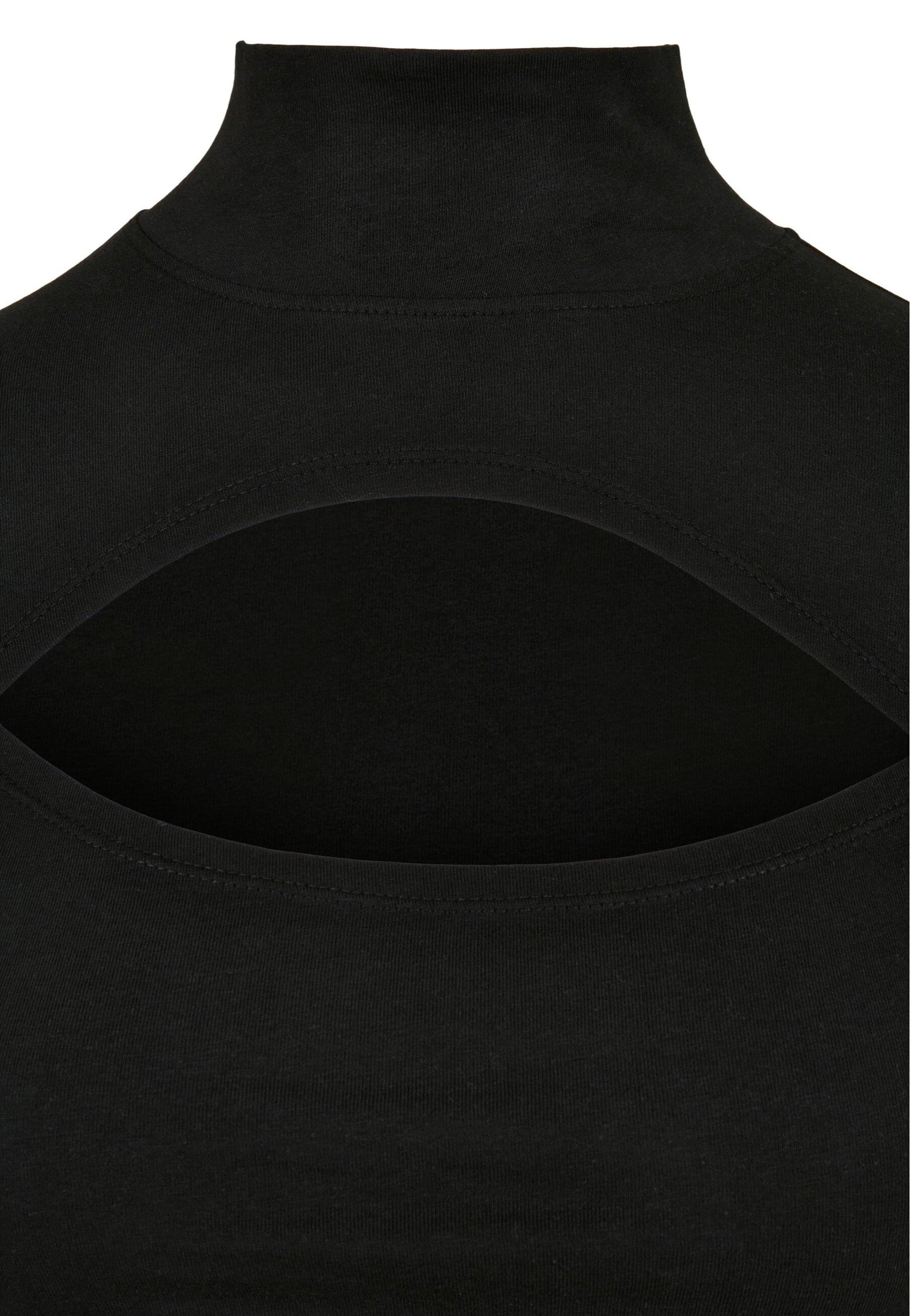 Urban Classics - Ladies Cut-Out Turtleneck Black - Longsleeve | Women-Image